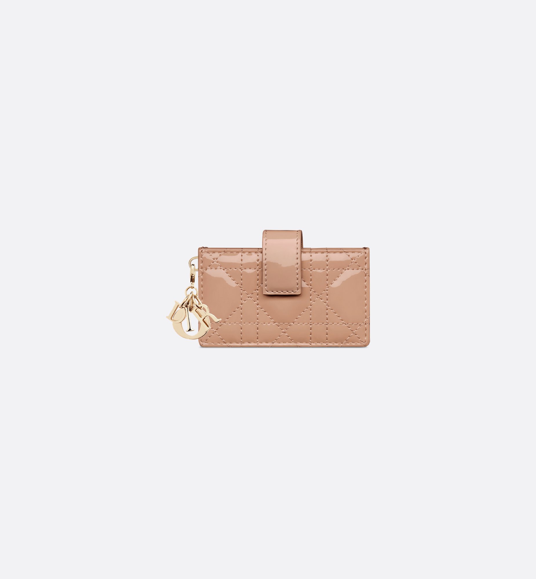 DIOR | Lady Dior Jasmine カードホルダー カナージュ パテント DIOR | Lady Dior Jasmine カードホルダー カナージュ パテント