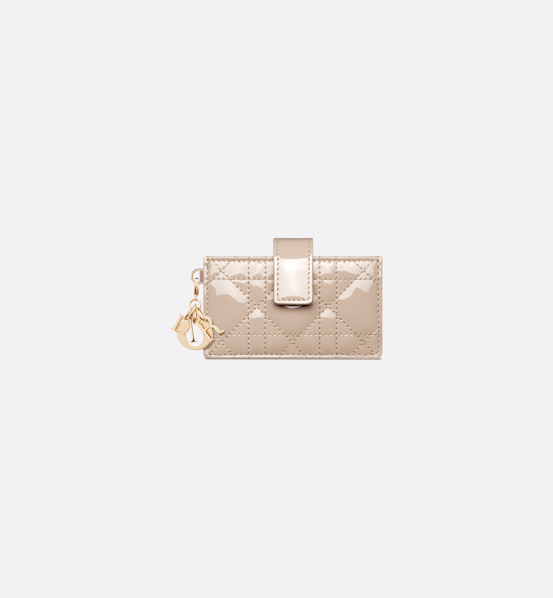 DIOR | Lady Dior Jasmine カードホルダー カナージュ パテント DIOR | Lady Dior Jasmine カードホルダー カナージュ パテント