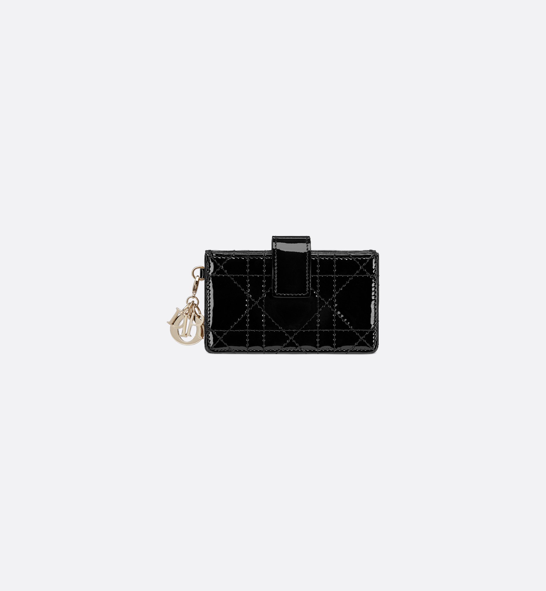 DIOR | Lady Dior Jasmine カードホルダー カナージュ パテント DIOR | Lady Dior Jasmine カードホルダー カナージュ パテント