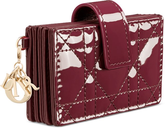 Lady dior calfskin card holder price top