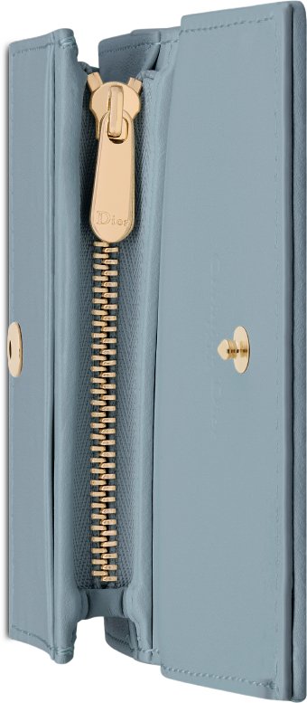 Lady dior lambskin wallet price store