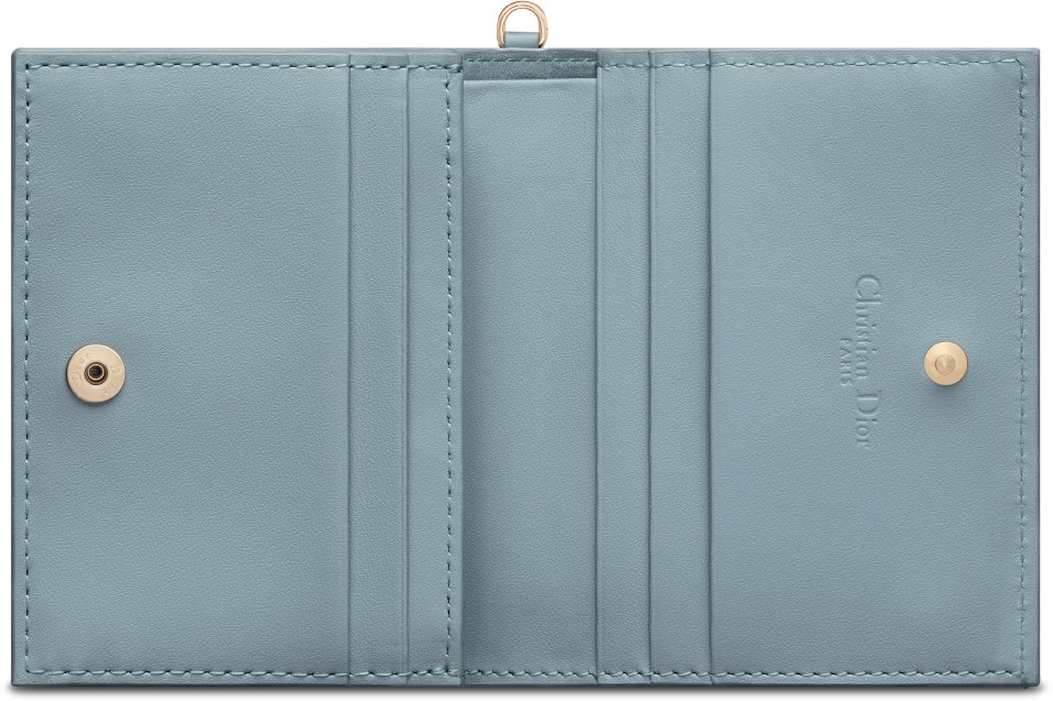 日本限定！上品なハート柄】Dior☆Lady Dior Lotus ウォレット (Dior/折りたたみ財布) S0181ONHG_M401【BUYMA】