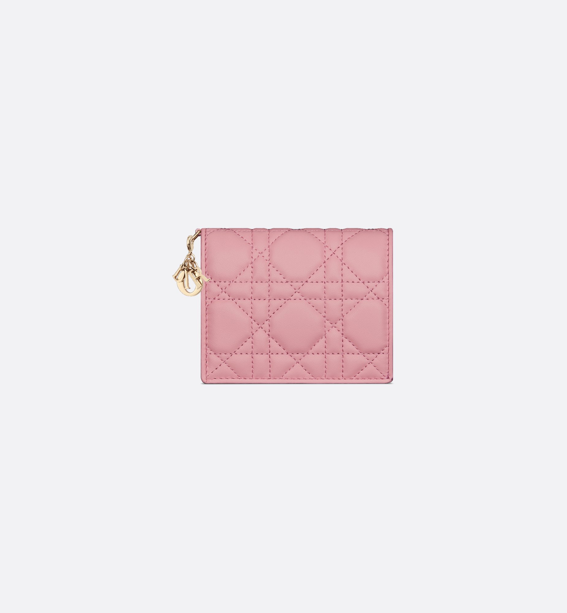 Mini Lady Dior Gardenia Wallet Cloud Blue Cannage Lambskin Mini Lady Dior Gardenia Wallet Cloud Blue Cannage Lambskin