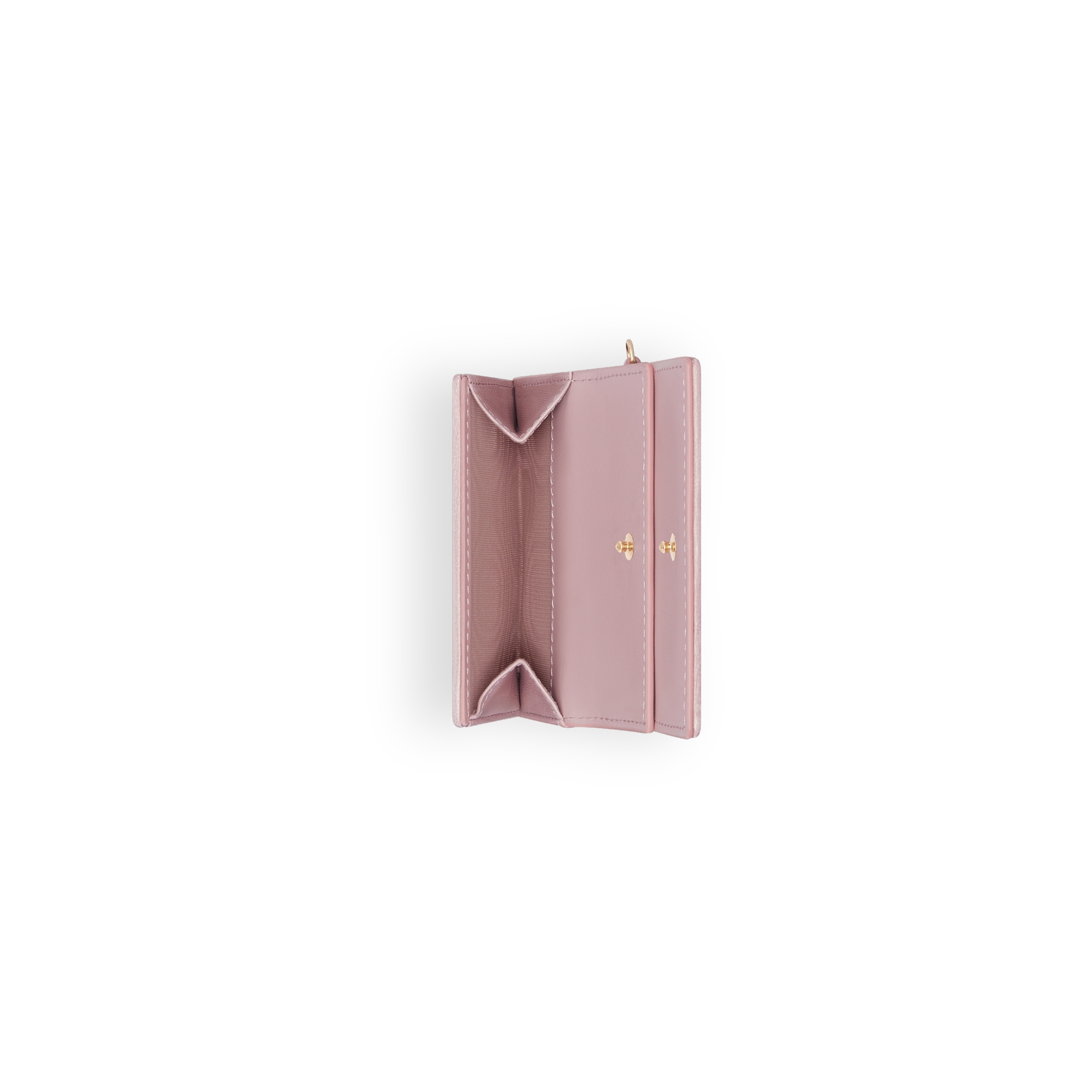 DIOR | 【日本限定】Lady Dior Lotus ウォレット カナージュ ラムスキン