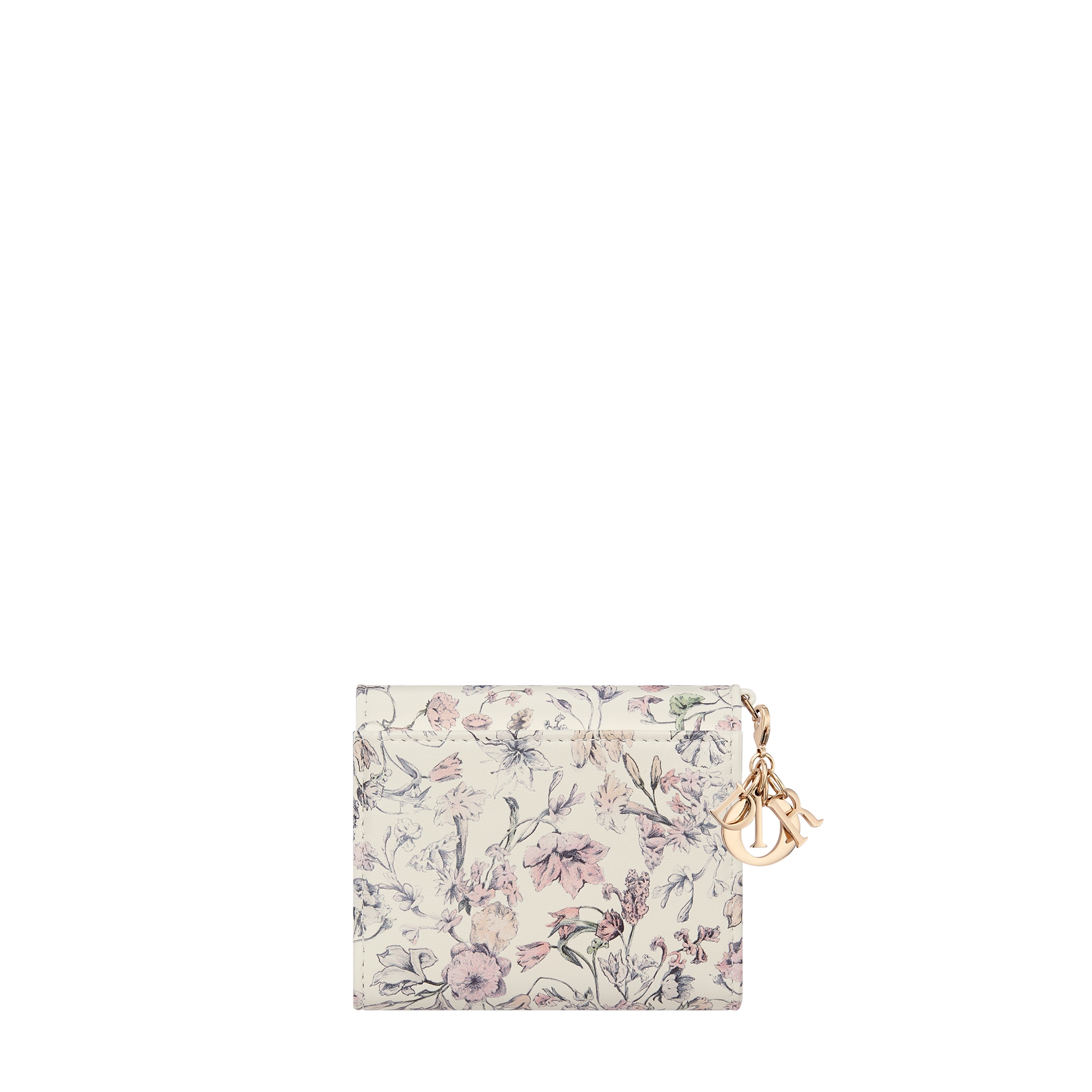 Lady Dior Lotus Wallet Pink Millefiori Printed Calfskin E08