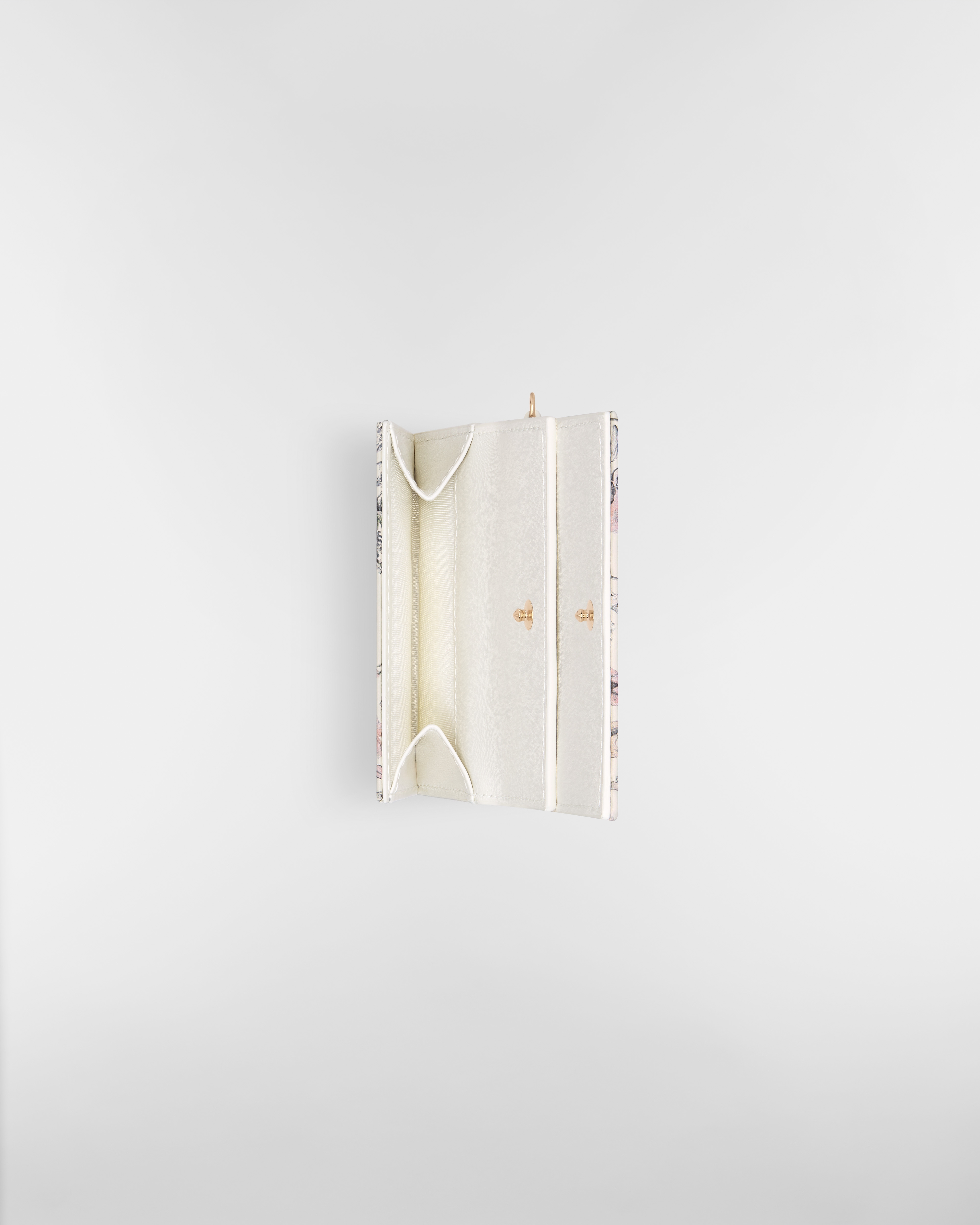 Lady Dior Lotus Wallet Pink Millefiori Printed Calfskin E06