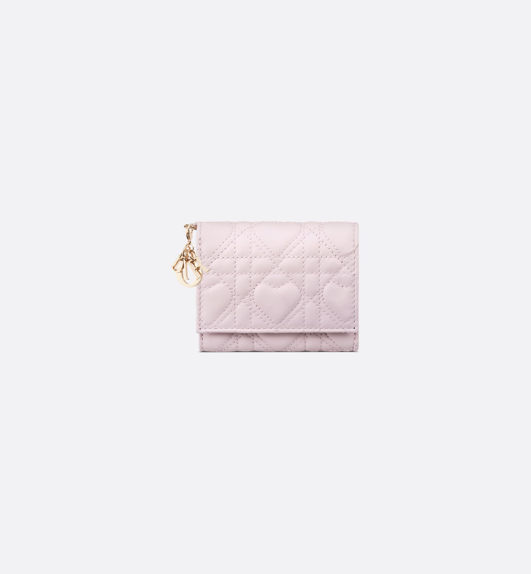 DIOR | Dioramour Lady Dior Lotus ウォレット カナージュ DIOR | Dioramour Lady Dior Lotus ウォレット カナージュ