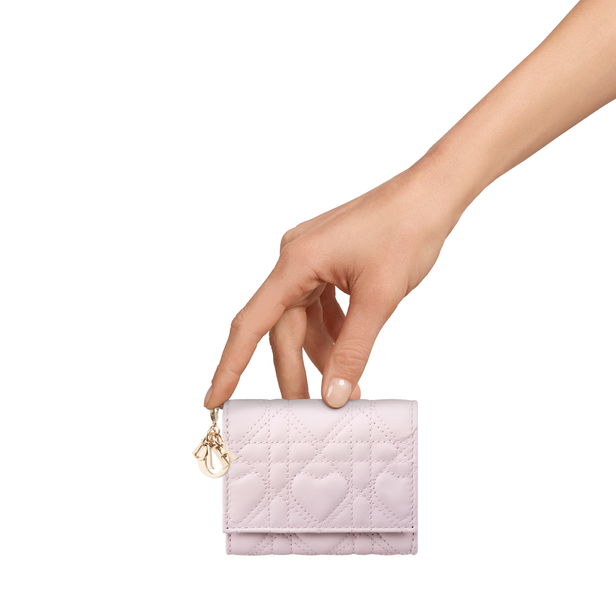 Dioramour Lady Dior Lotus ウォレット DIOR | Lady Dior Lotus ウォレット カナージュ パテントカーフ