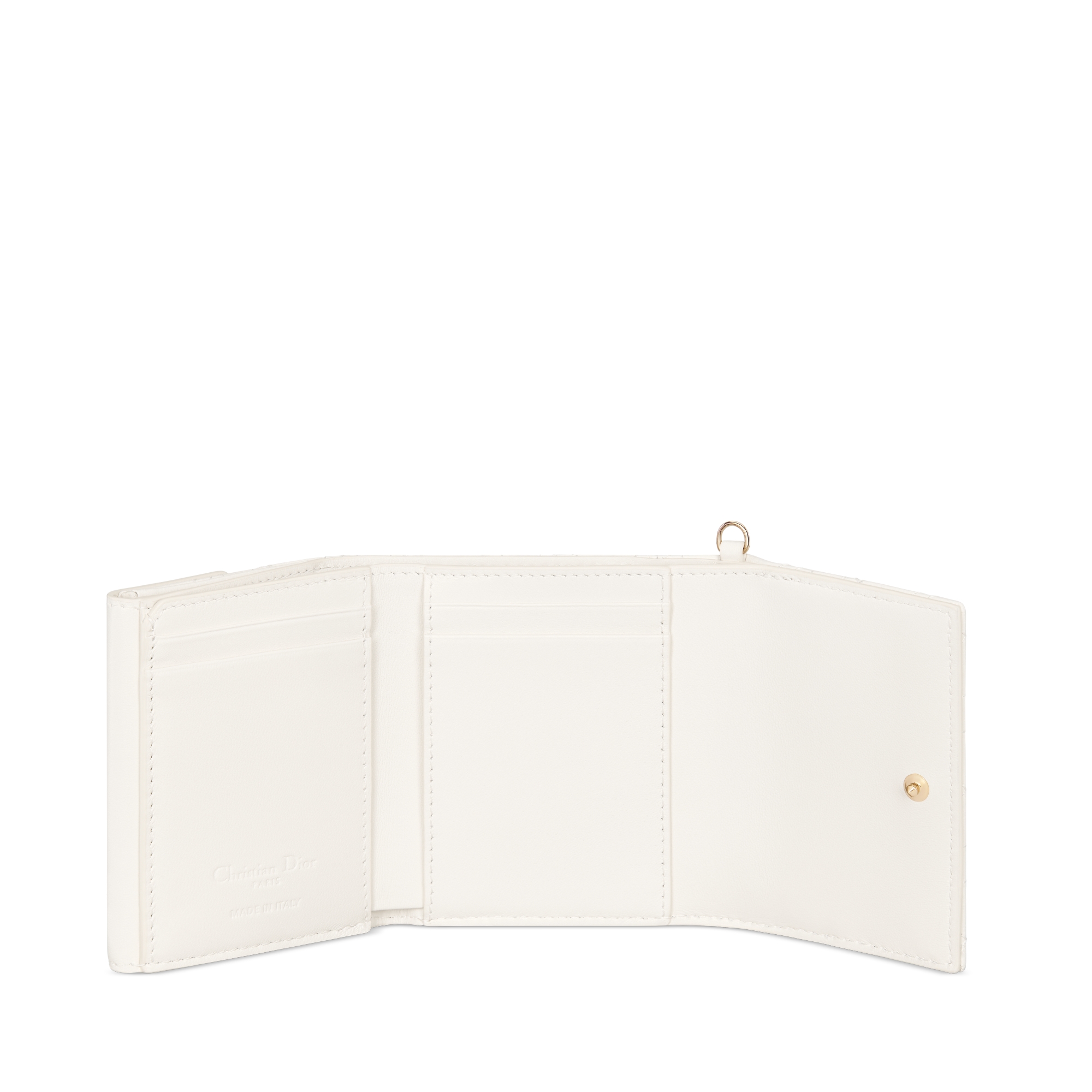 【日本限定】Lady Dior Lotus ウォレット ハート カナージュ ラムスキン E07