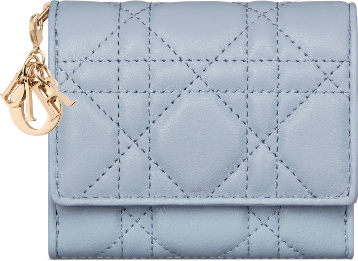 Lady Dior Lotus 銀包 aria_frontView