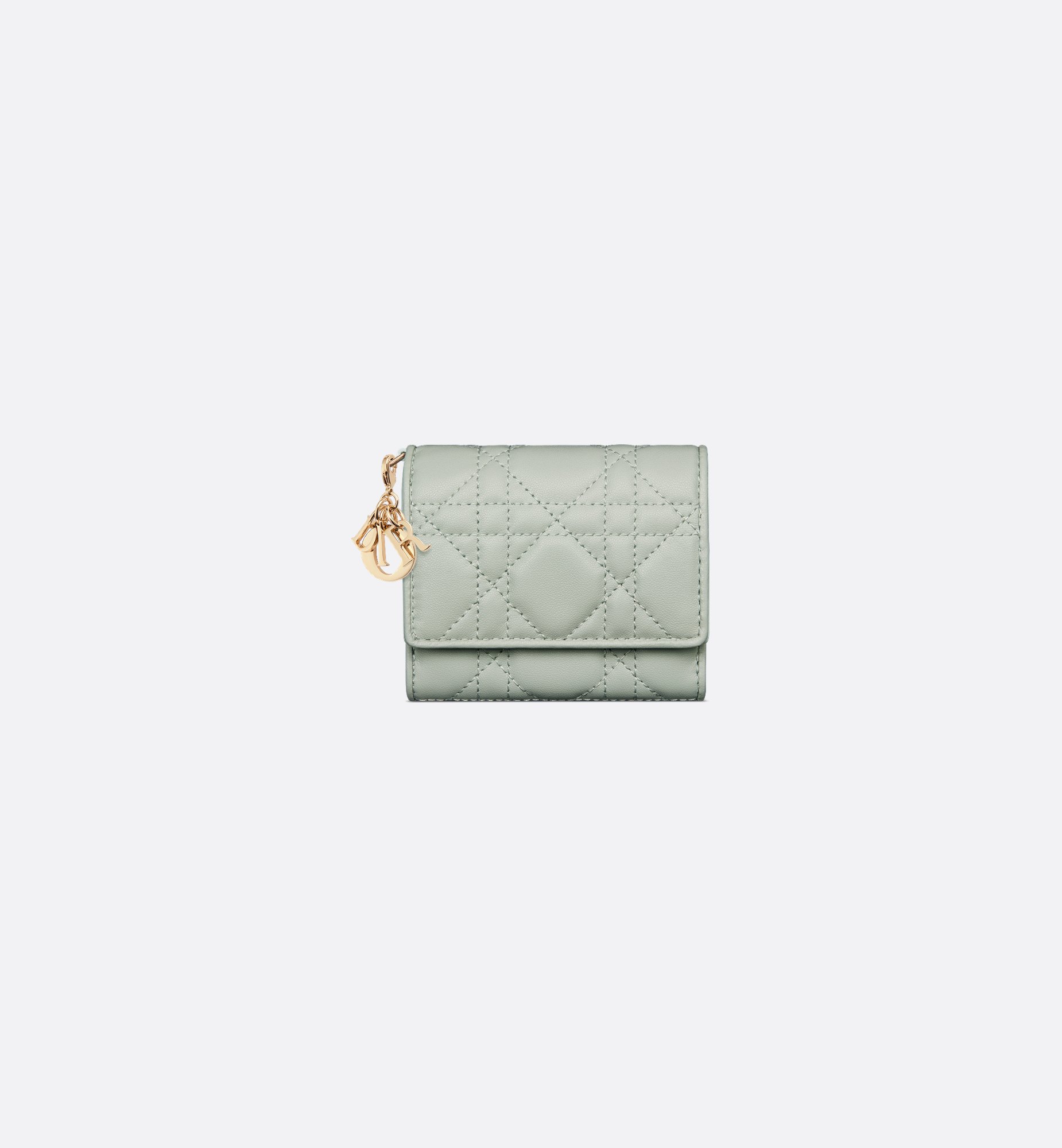 DIOR | Lady Dior ロータスウォレット カナージュ ラムスキン DIOR | Lady Dior ロータスウォレット カナージュ ラムスキン