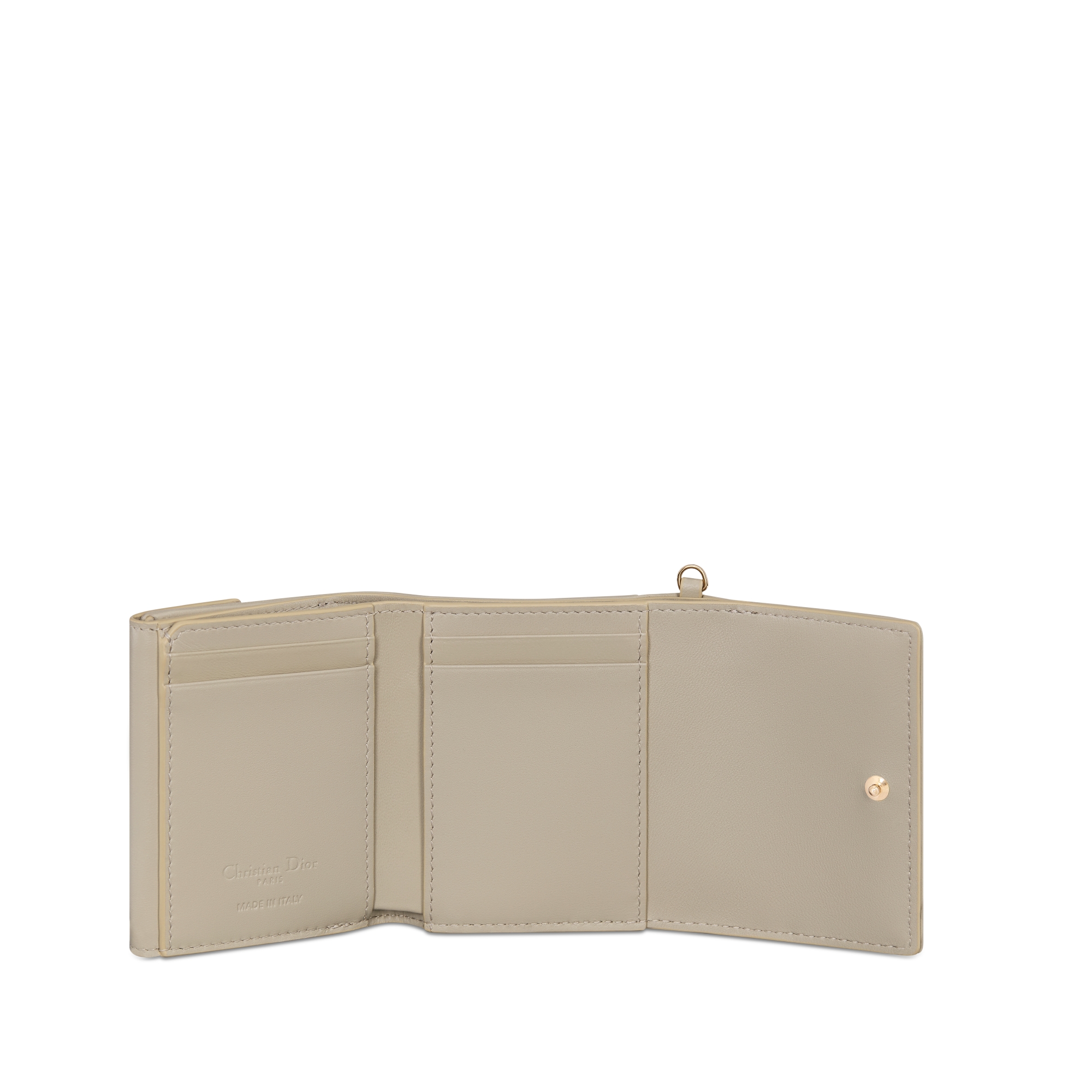 【日本限定】Lady Dior Lotus ウォレット カナージュ ラムスキン E07