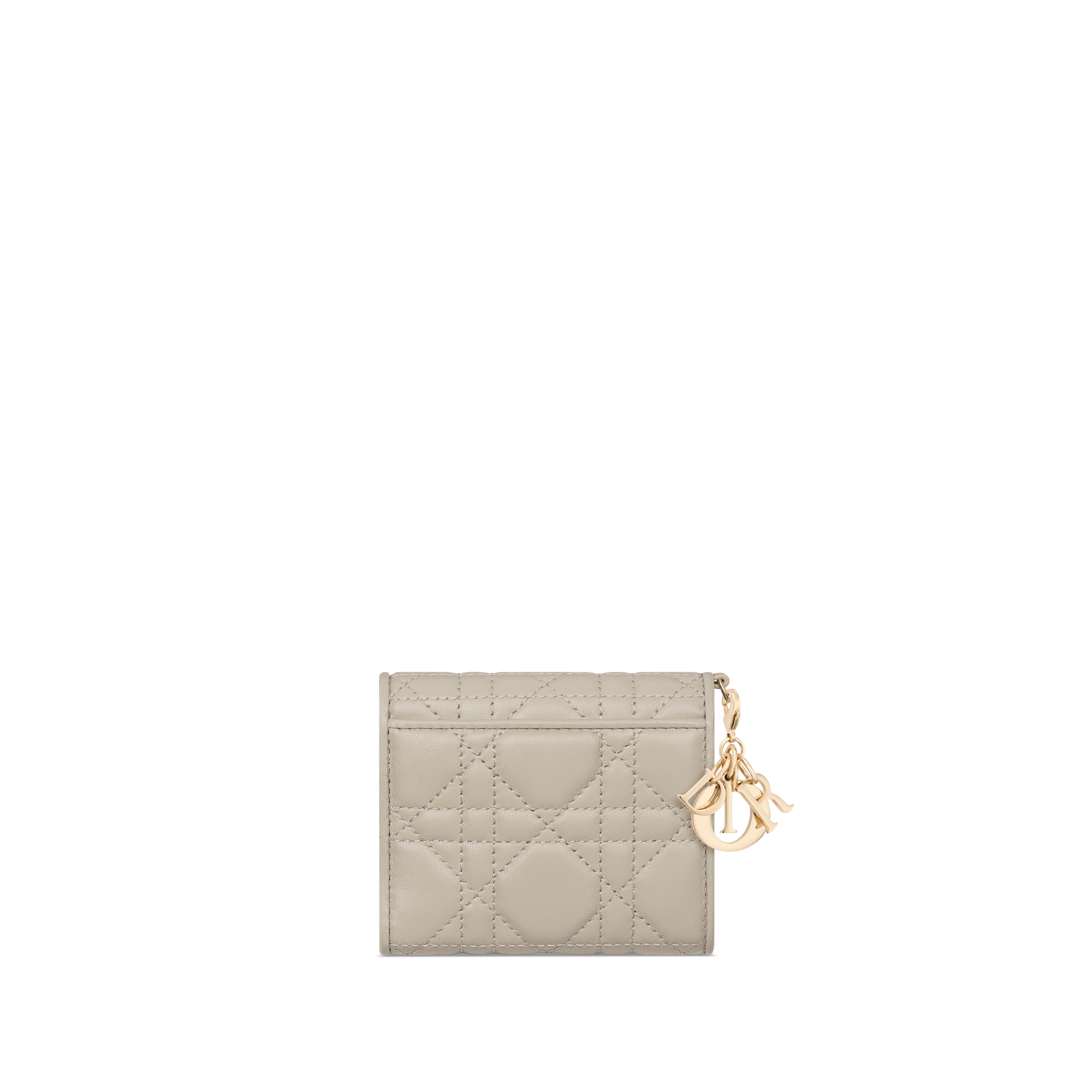 【日本限定】Lady Dior Lotus ウォレット カナージュ ラムスキン E08