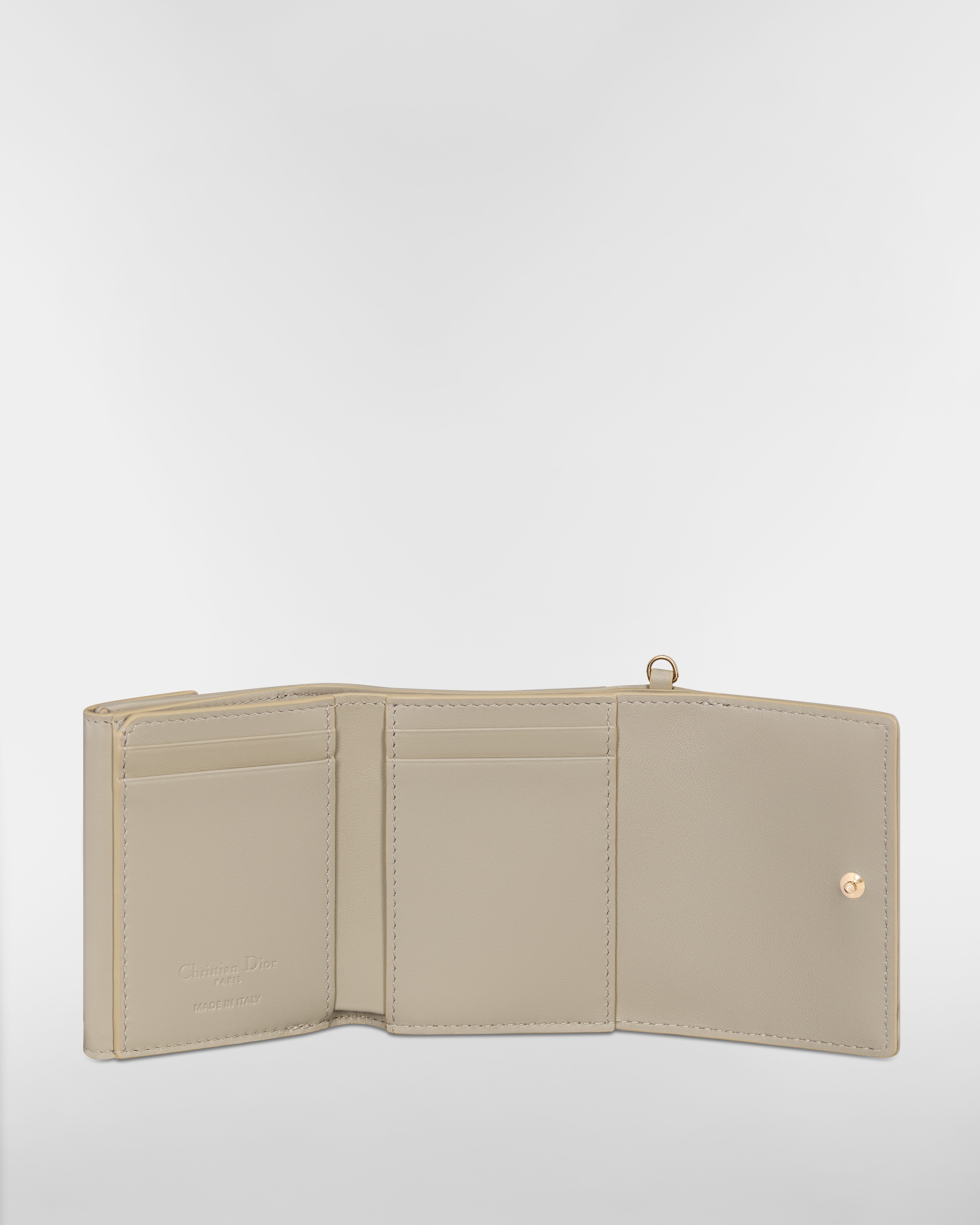 【日本限定】Lady Dior Lotus ウォレット カナージュ ラムスキン E07