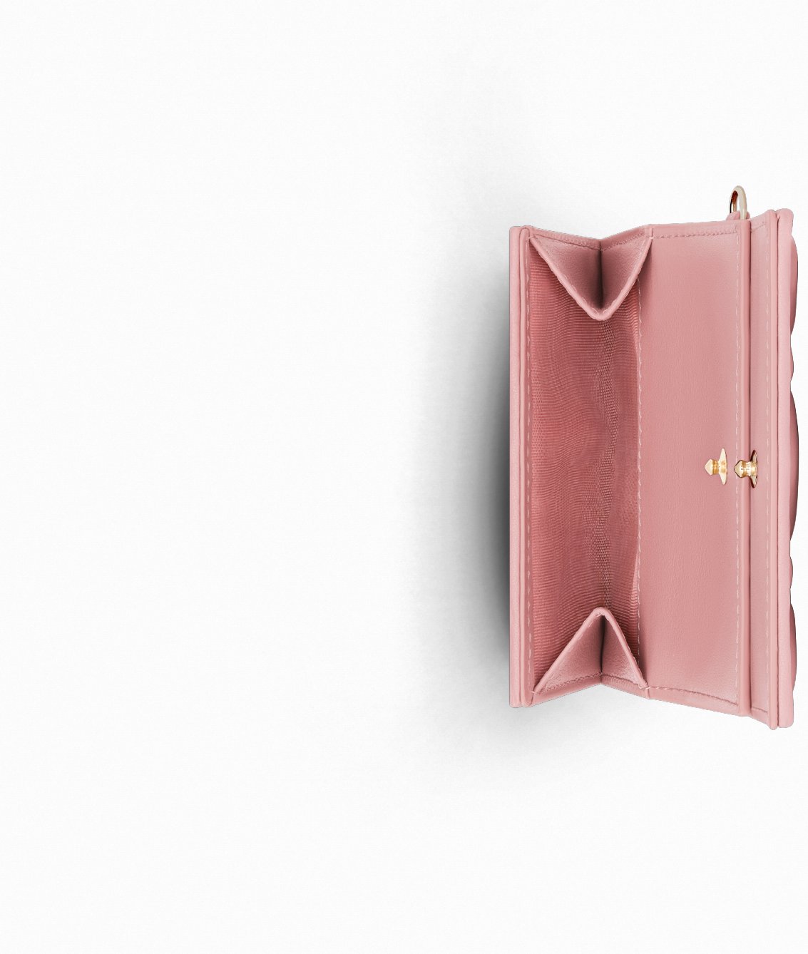 DIOR | 【日本限定】Lady Dior ロータスウォレット カナージュ ラムスキン
