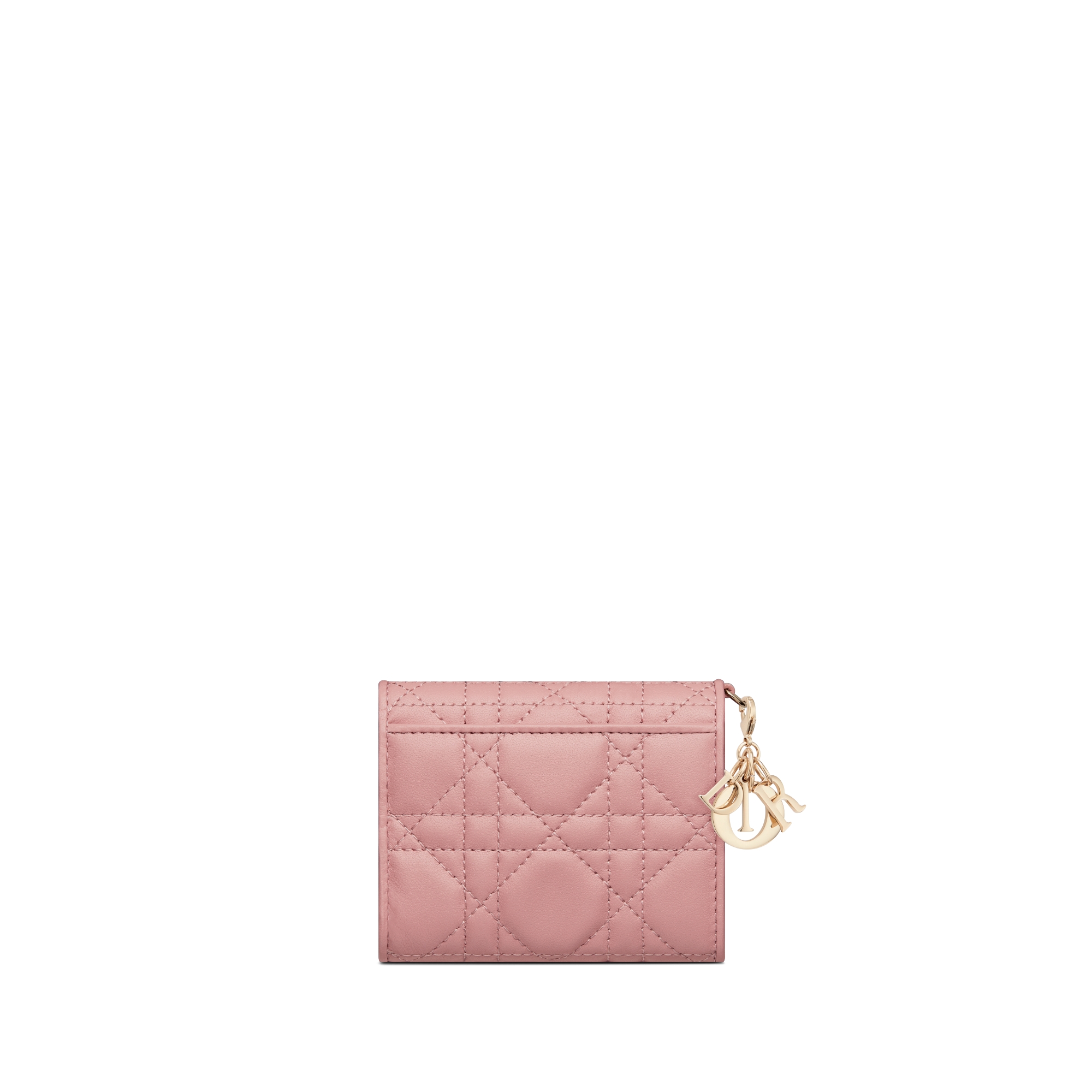 【日本限定】Lady Dior Lotus ウォレット カナージュ ラムスキン E08
