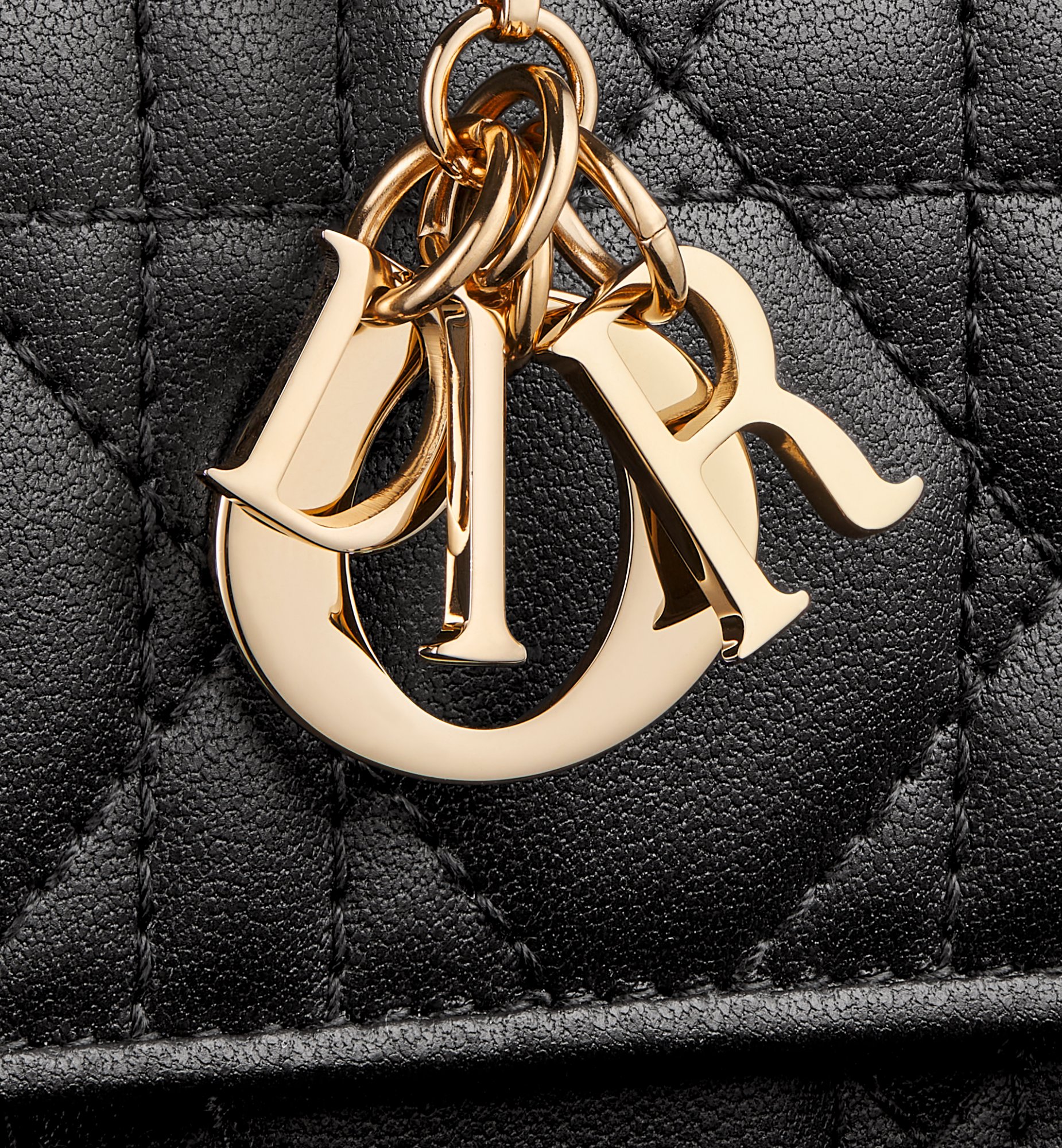 Lady Dior Lotus Wallet Black Cannage Lambskin | DIOR Lady Dior Lotus Wallet Black Cannage Lambskin | DIOR