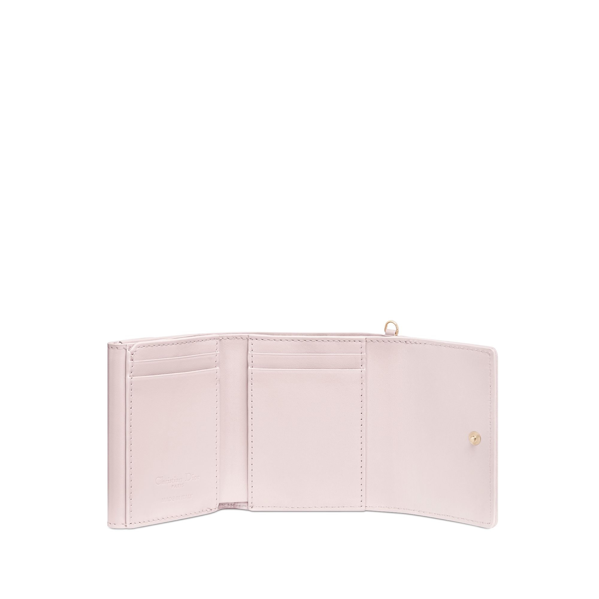 【日本限定】Lady Dior Lotus ウォレット クローバー カナージュ ラムスキン E07