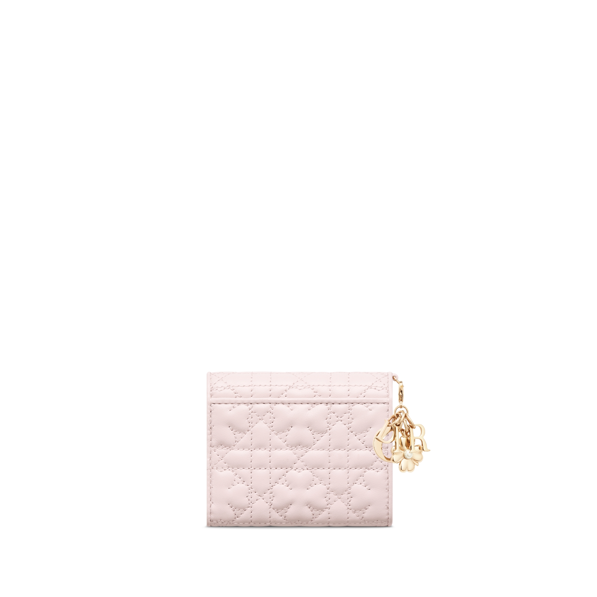 【日本限定】Lady Dior Lotus ウォレット クローバー カナージュ ラムスキン E08