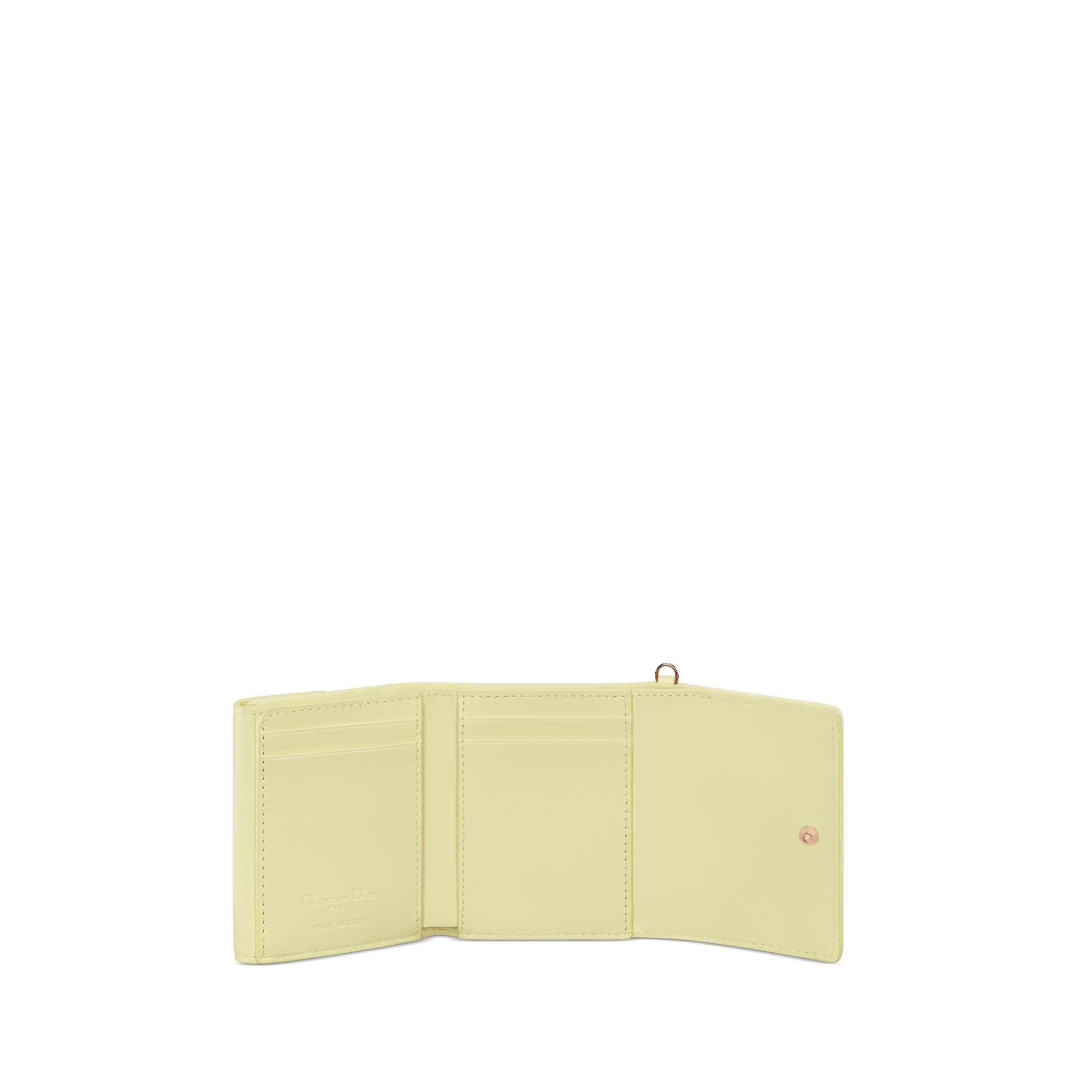 DIOR☆レディ ディオール☆ラムスキン☆ロータスウォレット☆カナージュ☆財布 Dior レディーディオール ロータスウォレット カナージュ