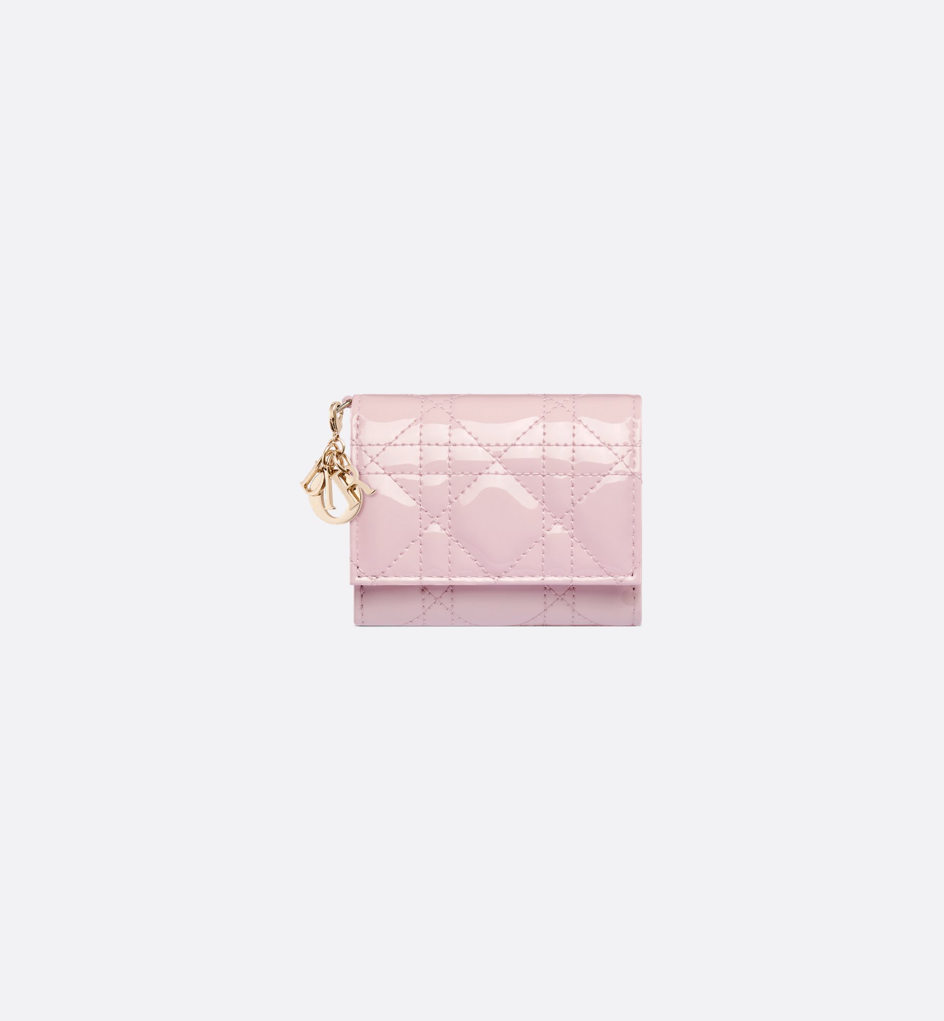 DIOR | 【日本限定】Lady Dior ロータスウォレット カナージュ DIOR | 【日本限定】Lady Dior ロータスウォレット カナージュ
