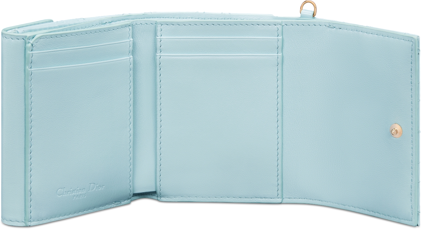 Dior ディオールロータスウォレットカナージュ 限定色