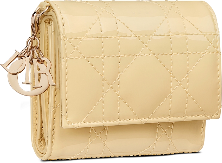DIOR | 【日本限定】Lady Dior ロータスウォレット カナージュ  