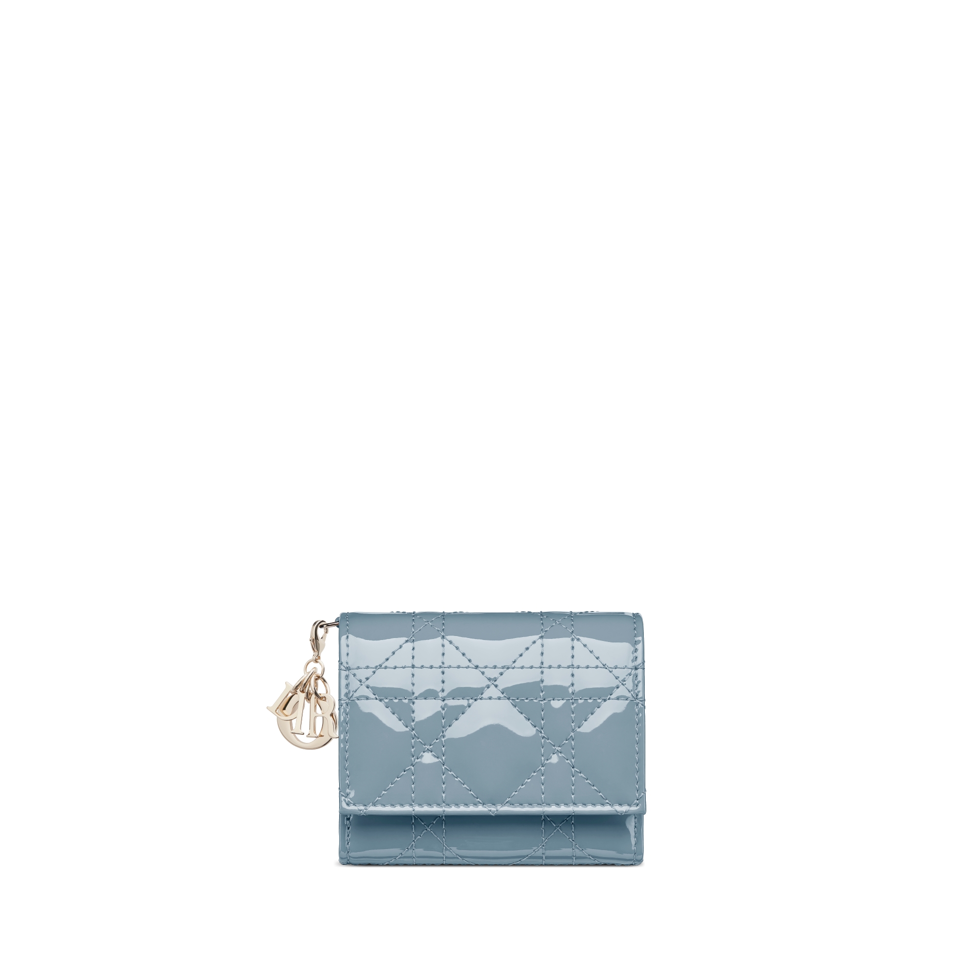 DIOR | Lady Dior Lotus ウォレット カナージュ パテントカーフ