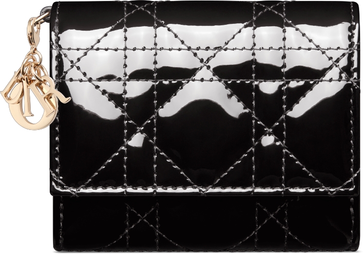 DIOR | 【日本限定】Lady Dior ロータスウォレット カナージュ  