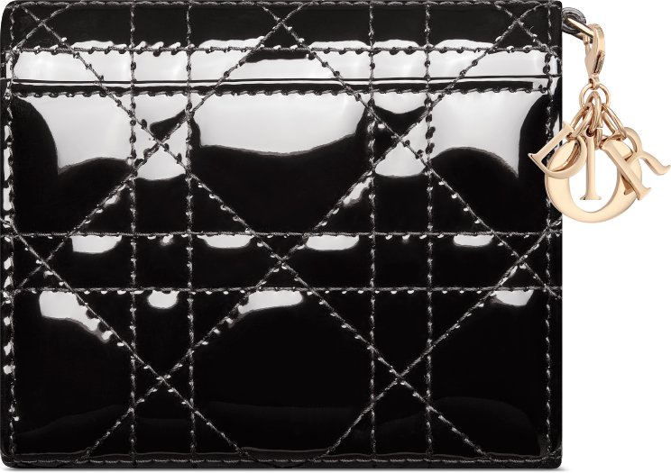 Lady Dior Lotus 銀包 aria_backView