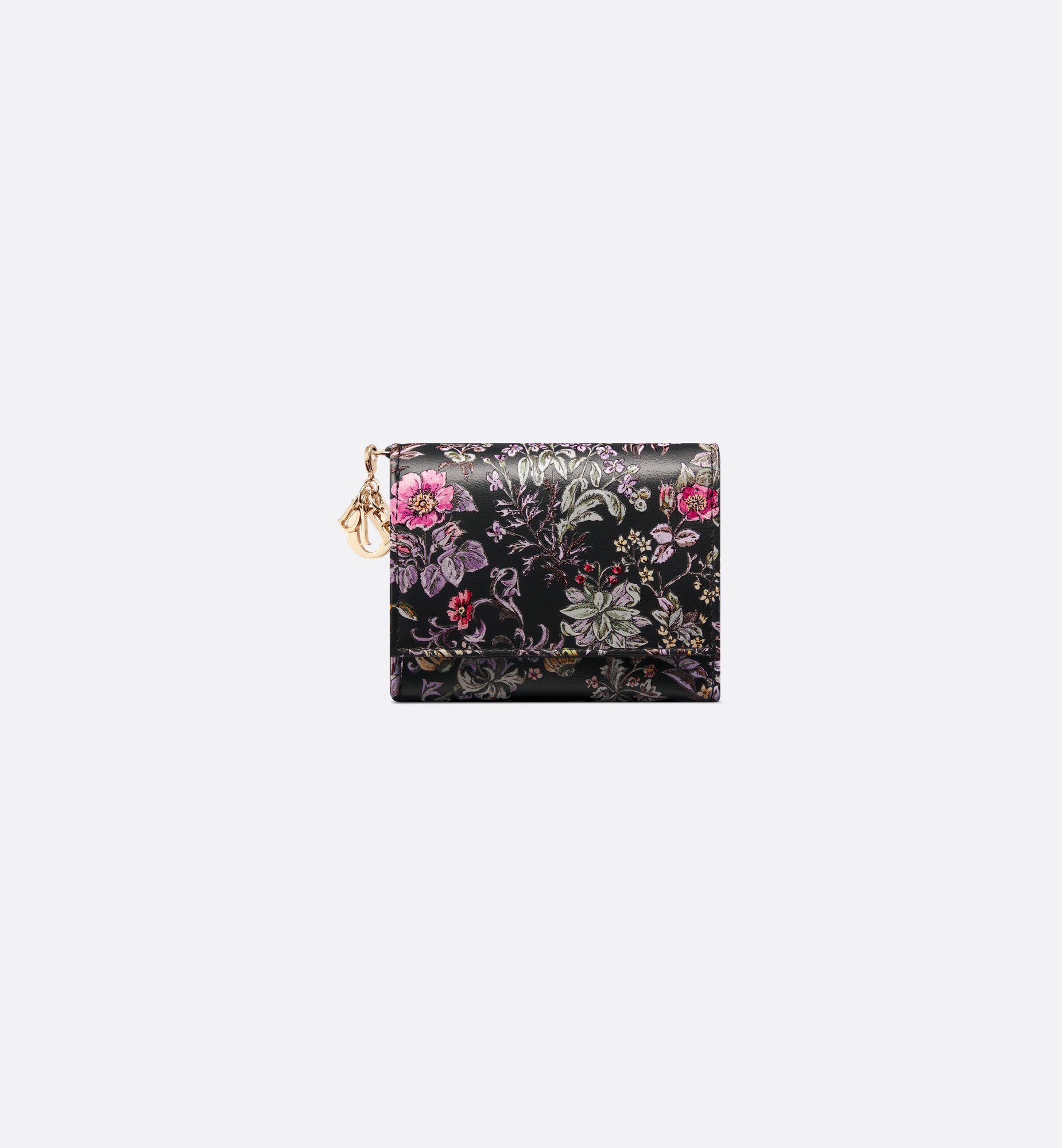 DIOR | Lady Dior Lotus ウォレット Millefiori カーフスキン DIOR | Lady Dior Lotus ウォレット Millefiori カーフスキン