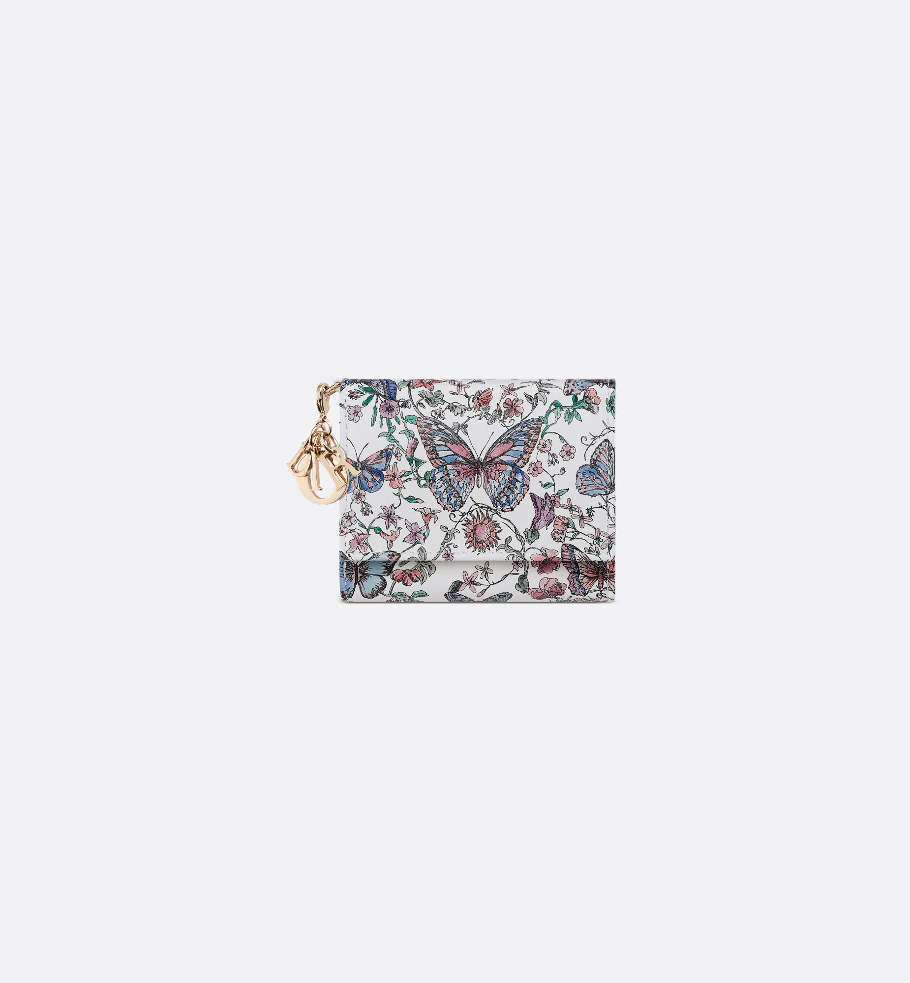 DIOR | 【日本限定】Lady Dior Lotus ウォレット トワル ドゥ DIOR | 【日本限定】Lady Dior Lotus ウォレット トワル ドゥ