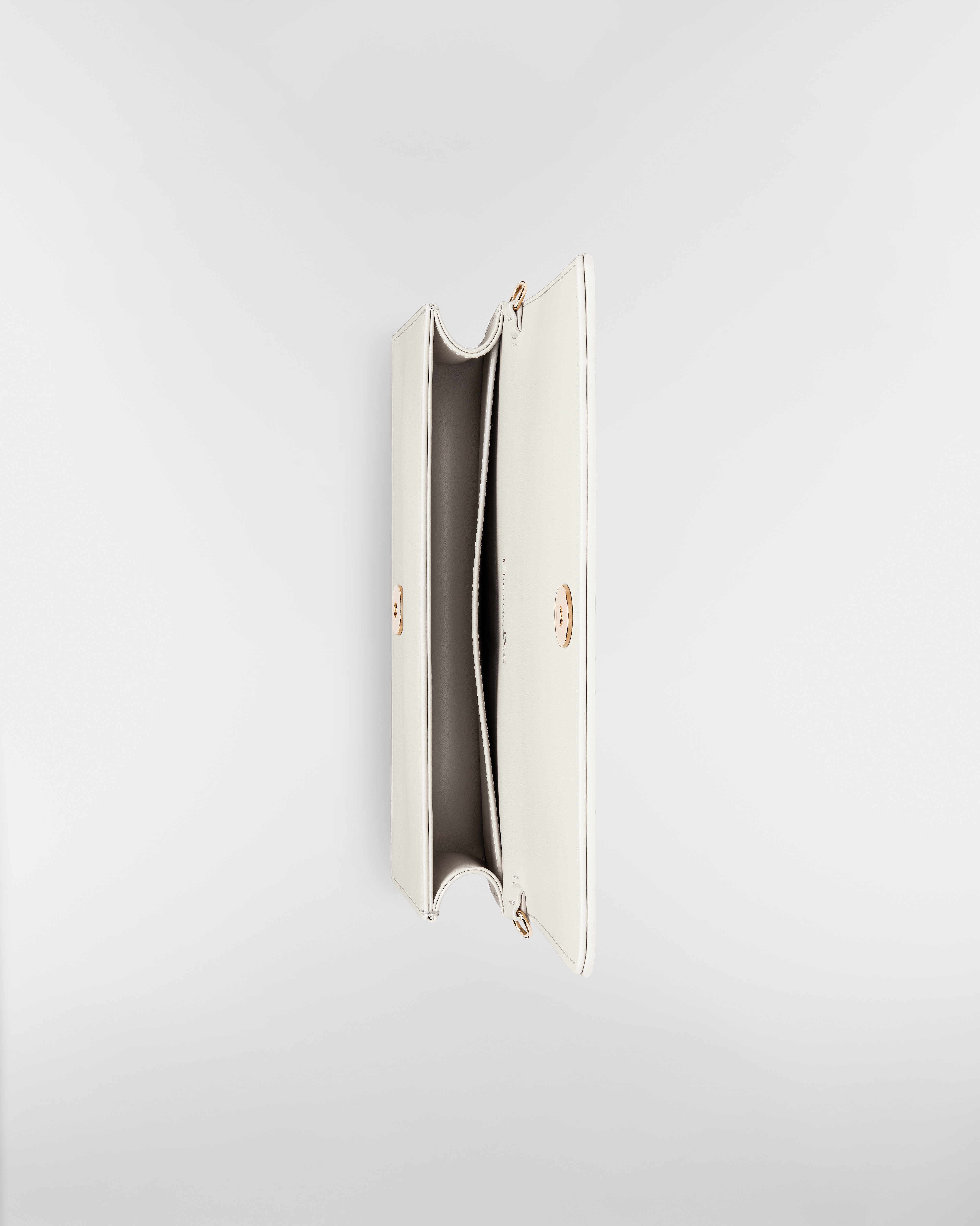 Lady Dior 체인 파우치 라떼 까나쥬 양가죽 E10