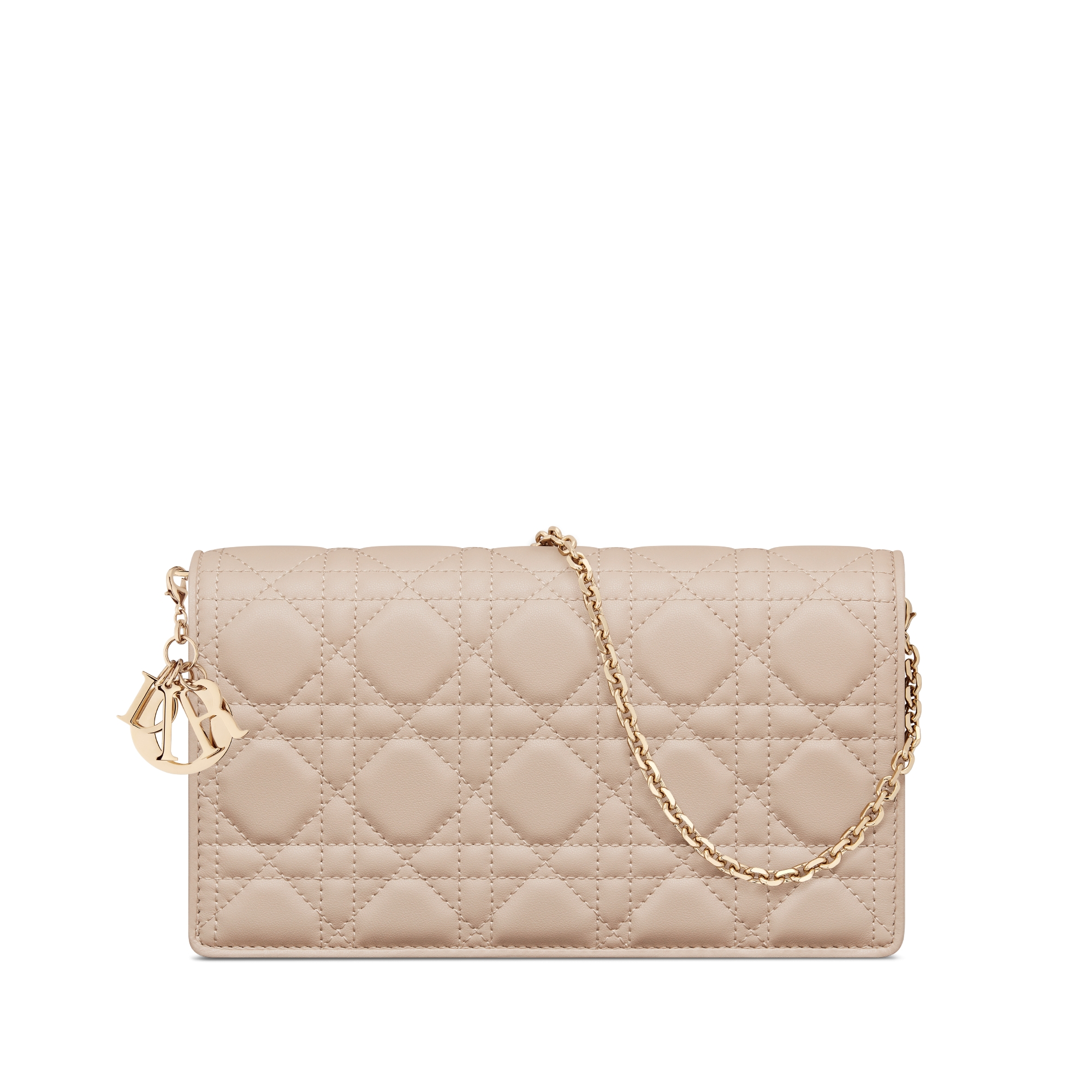 DIOR | Lady Dior チェーンポーチ カナージュ ラムスキン