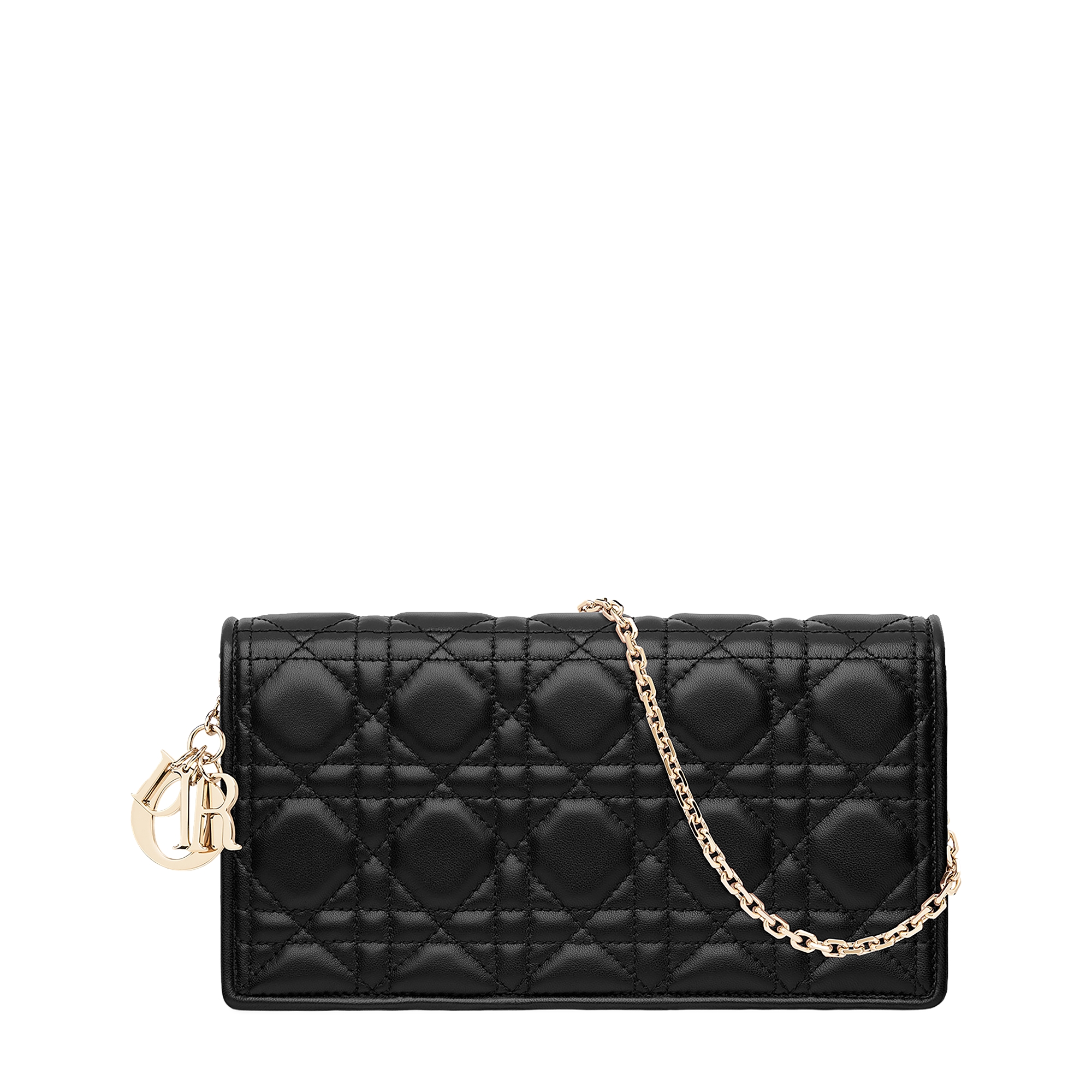  Black Cannage Lambskin