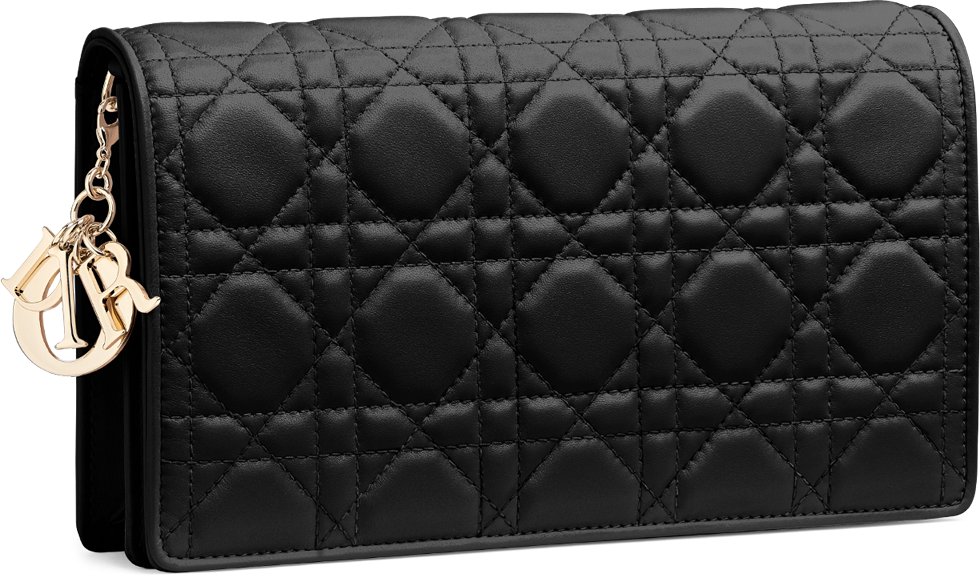 Dior black clutch online