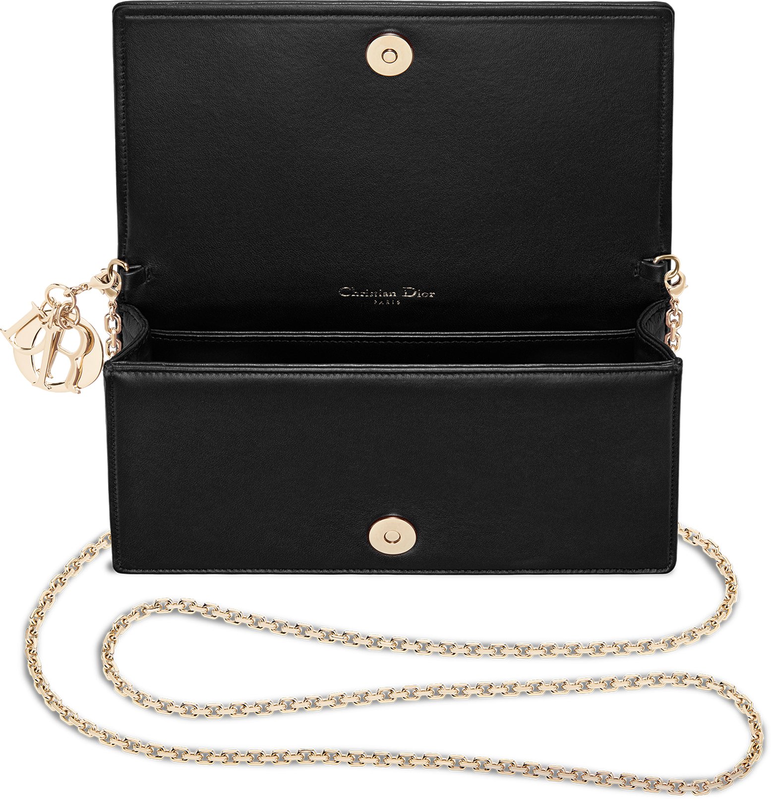 Lady dior lambskin clutch outlet