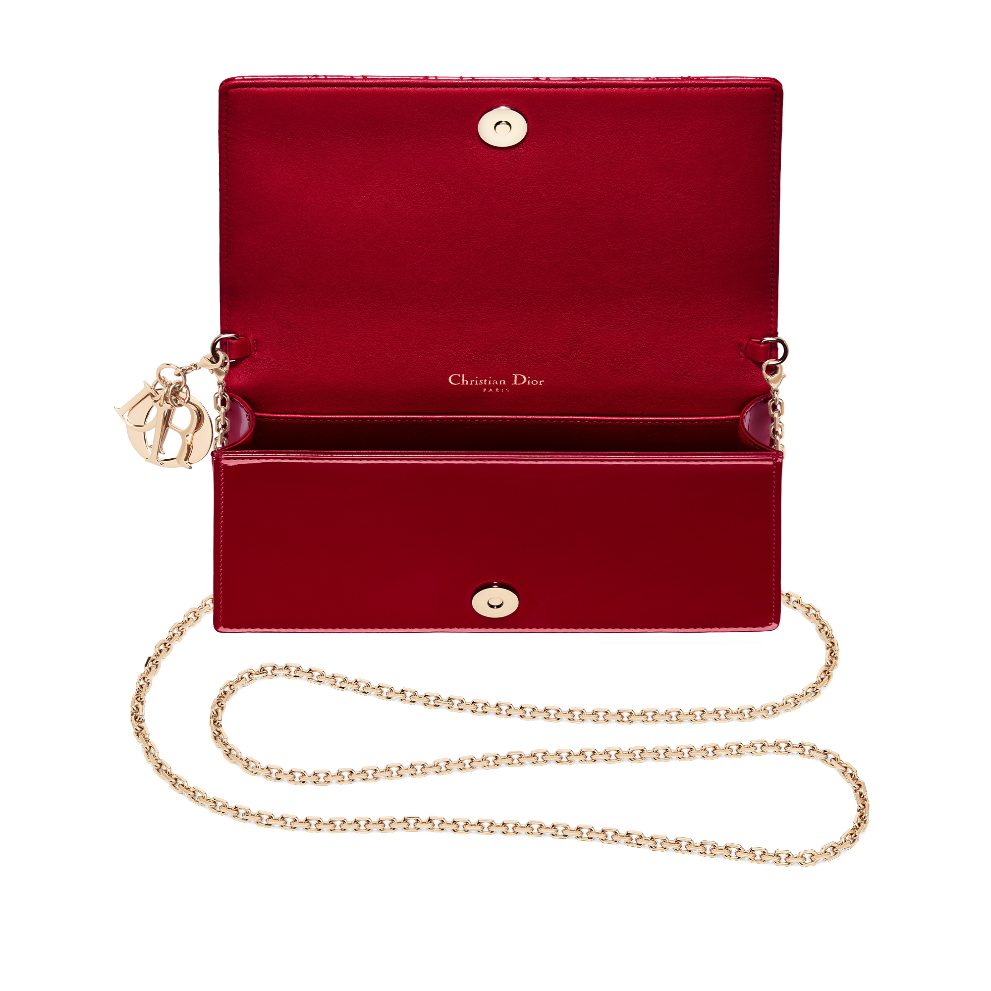 Lady Dior Pouch with Chain