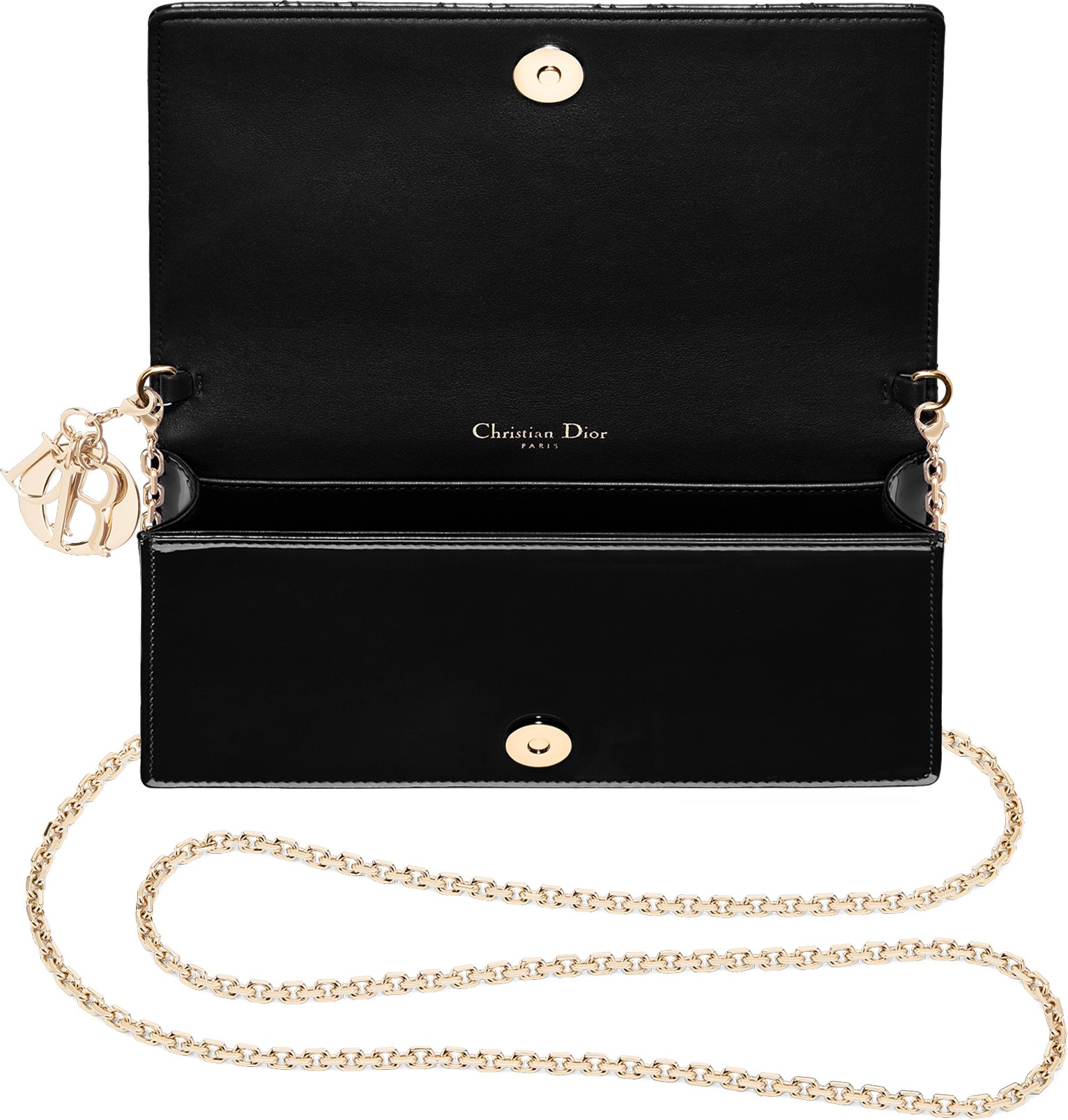 Lady Dior Pouch Top shot view