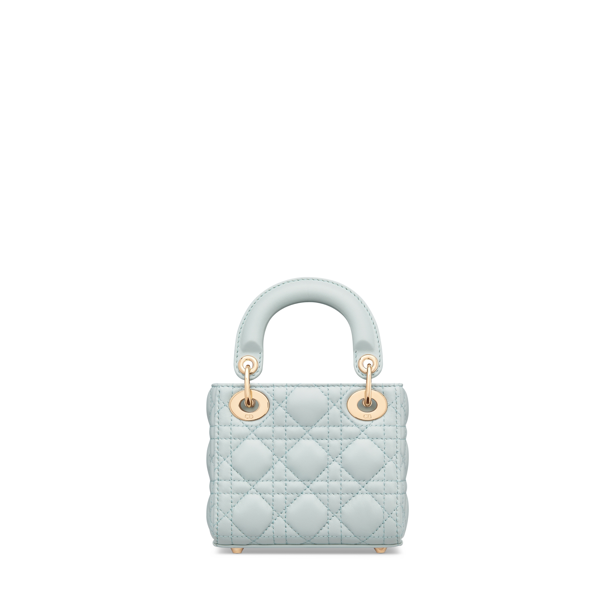Lady Dior Micro Bag Placid Blue Cannage Lambskin E08