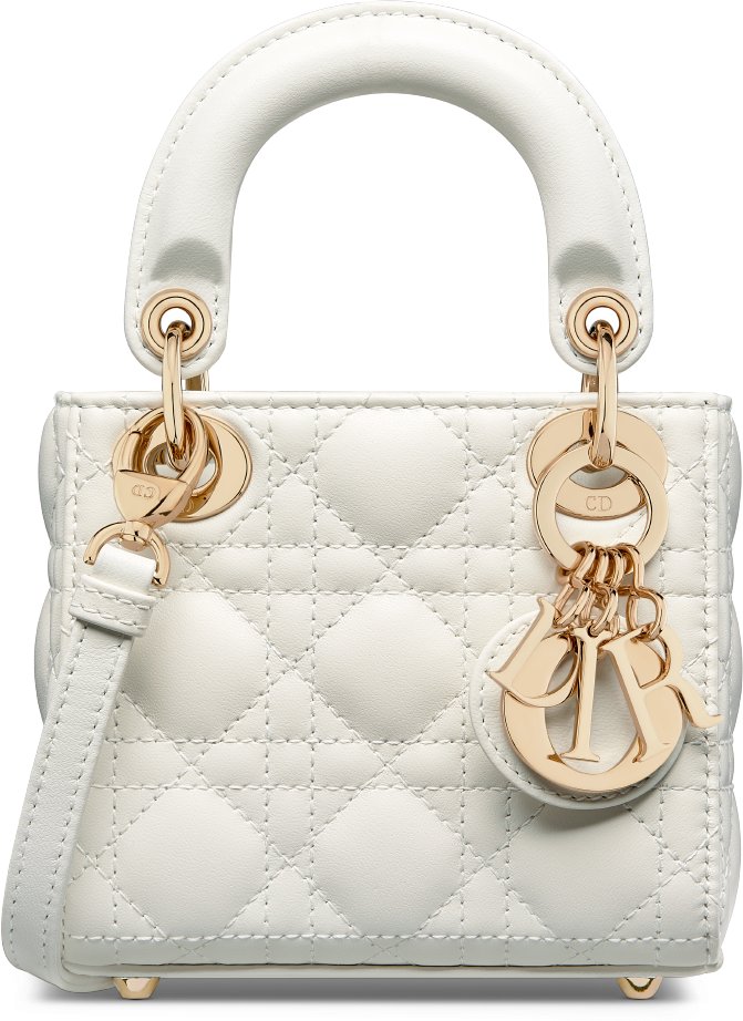 Lady Dior 微型手袋 aria_frontView