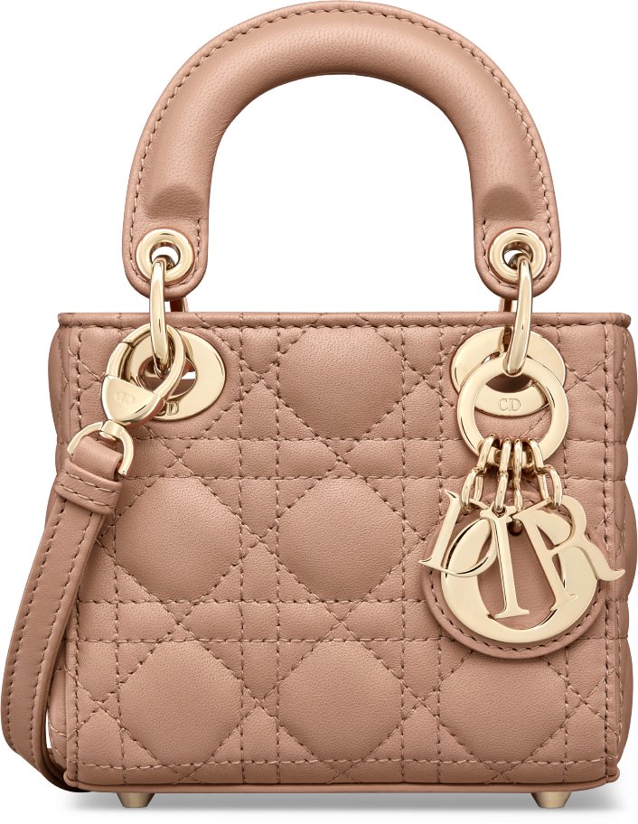 Lady Dior 微型手袋 aria_frontView