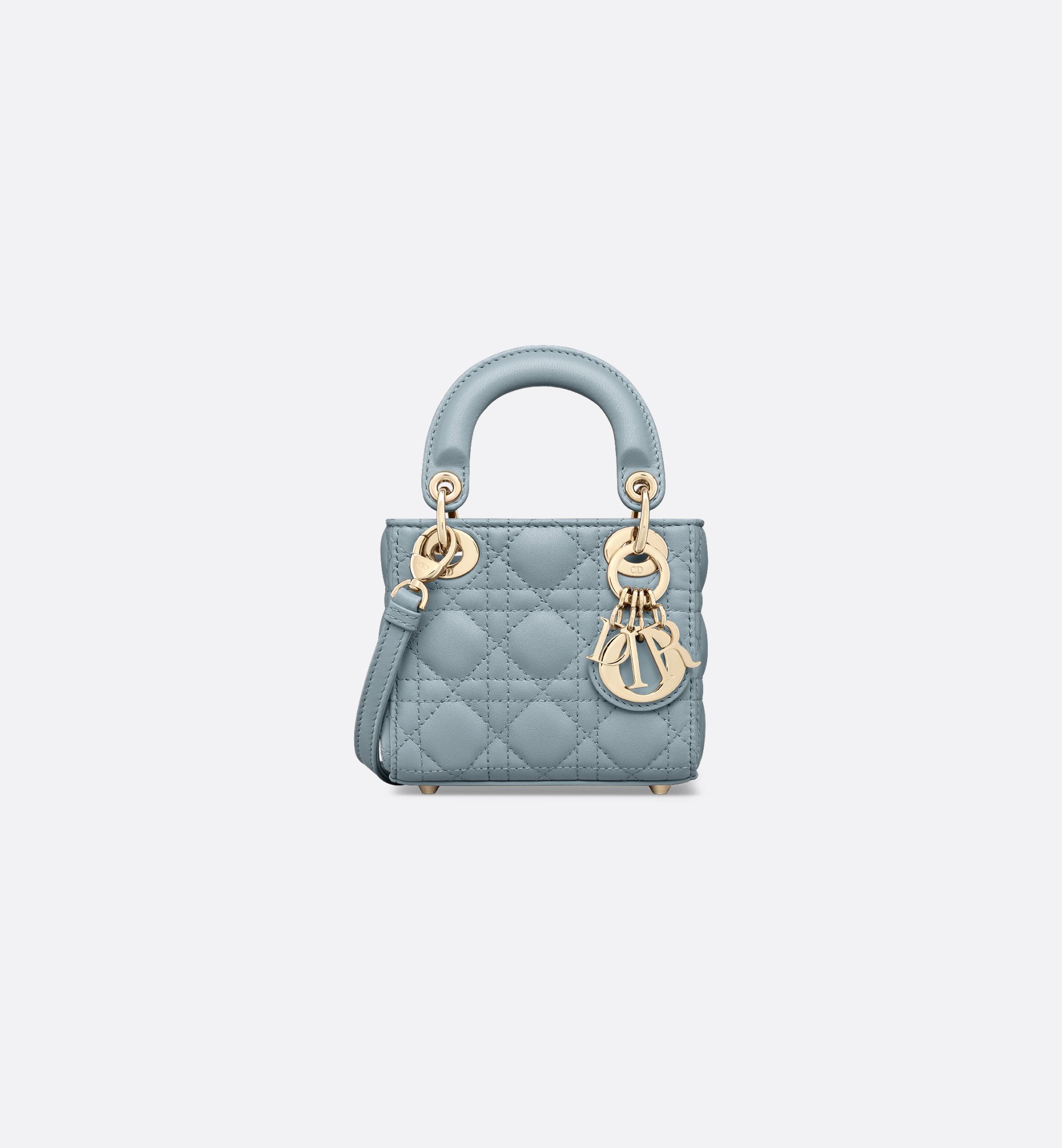 DIOR | Lady Dior マイクロバッグ カナージュ ラムスキン DIOR | Lady Dior マイクロバッグ カナージュ ラムスキン