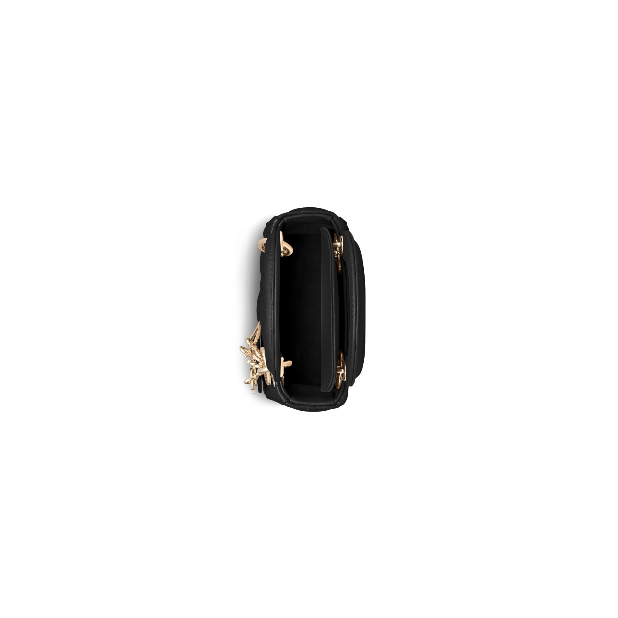 Lady Dior Micro Bag Black Cannage Lambskin E06