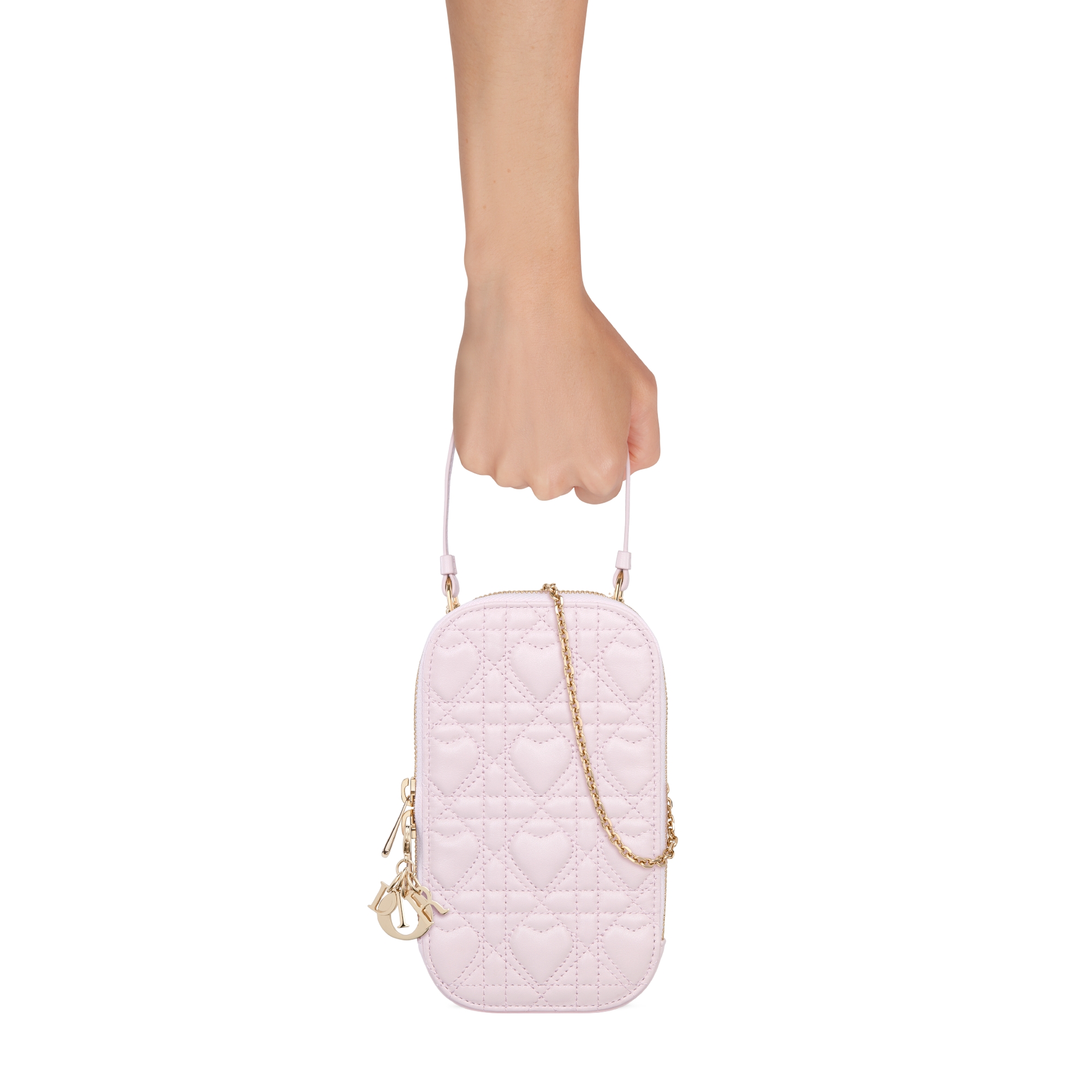 ChristianDior LADYDIOR フォンホルダーカナージュ DIOR | 【日本限定】Lady Dior Call'in Dior フォンホルダー ハート