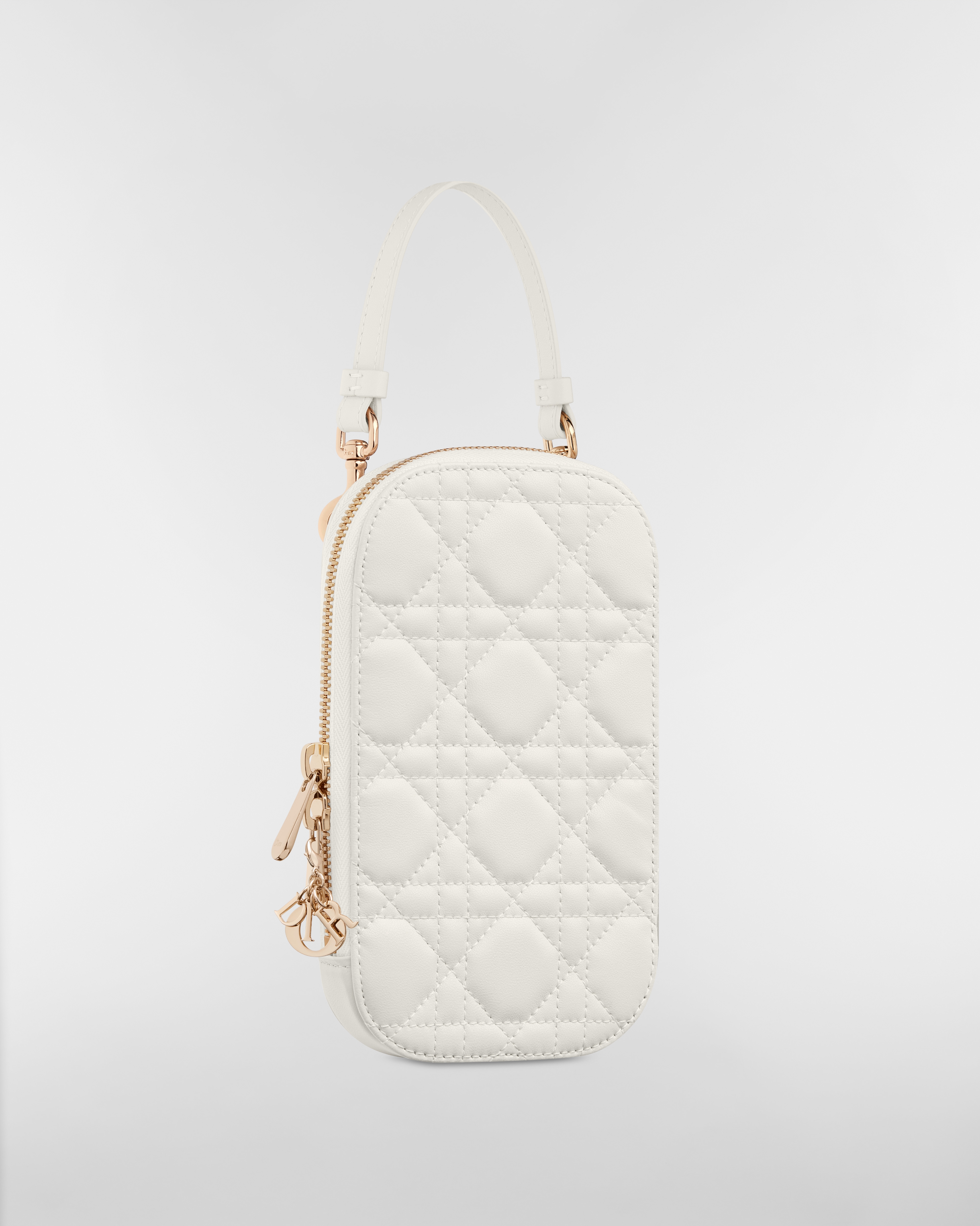 Lady Dior Call'in Dior フォンホルダー カナージュ ラムスキン E03