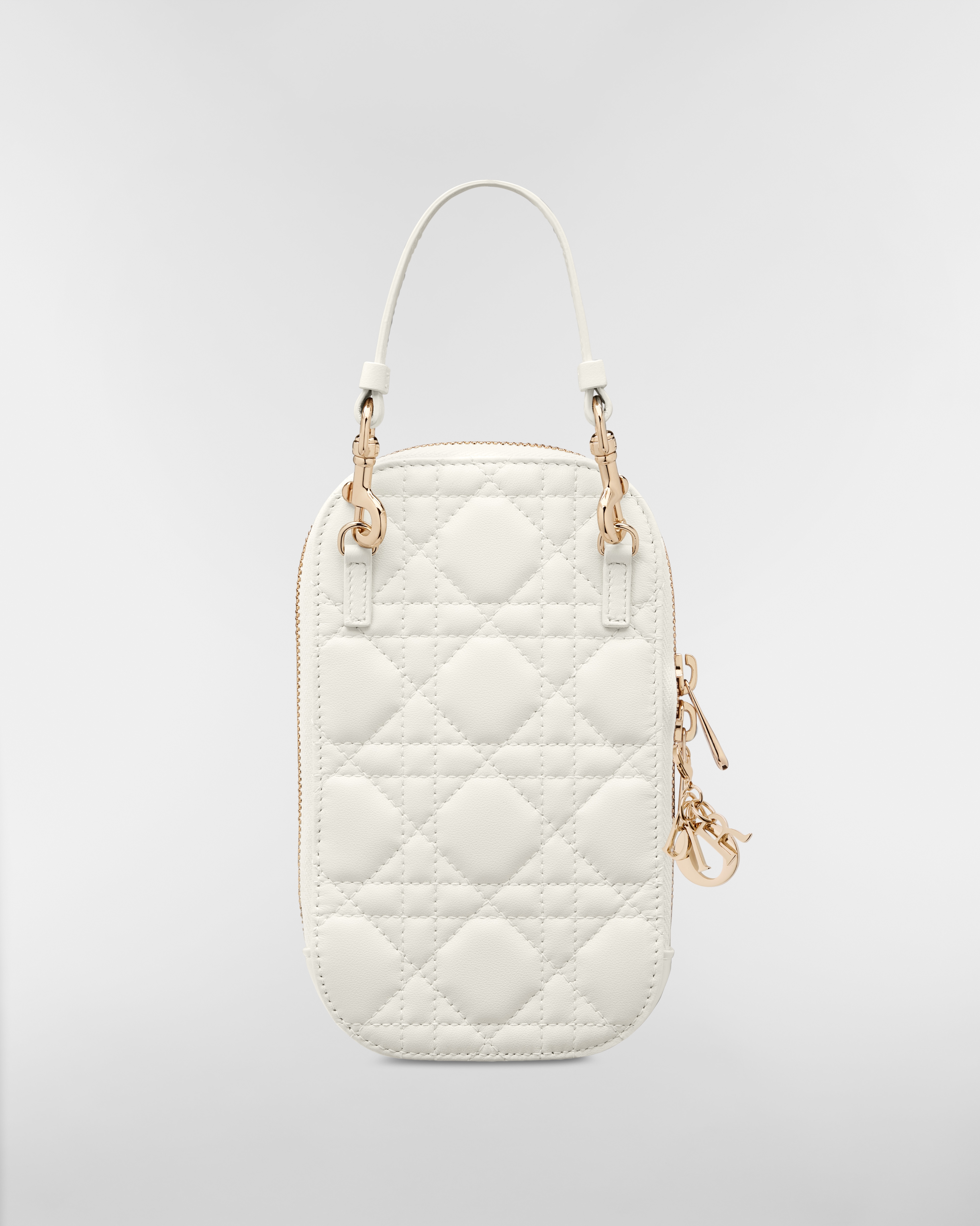 Lady Dior Call'in Dior フォンホルダー カナージュ ラムスキン E08