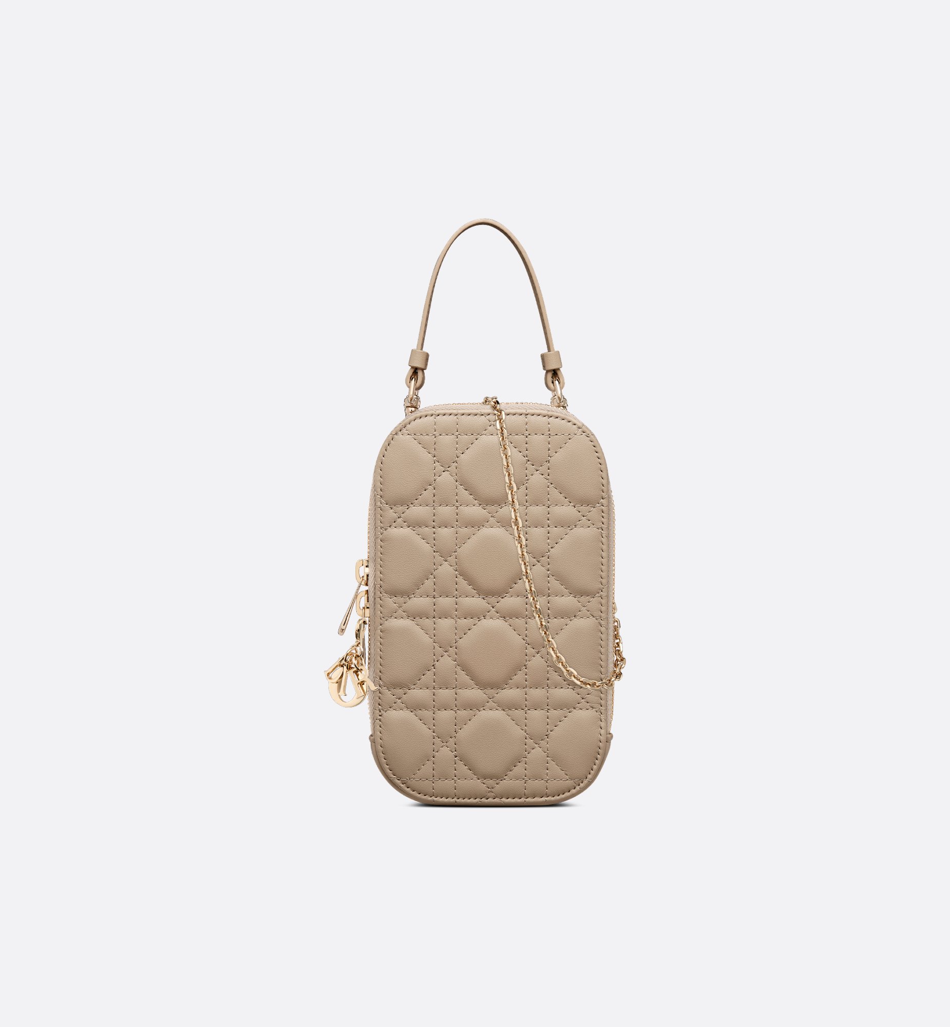 DIOR | Lady Dior Call'in Dior フォンホルダー カナージュ DIOR | Lady Dior Call'in Dior フォンホルダー カナージュ