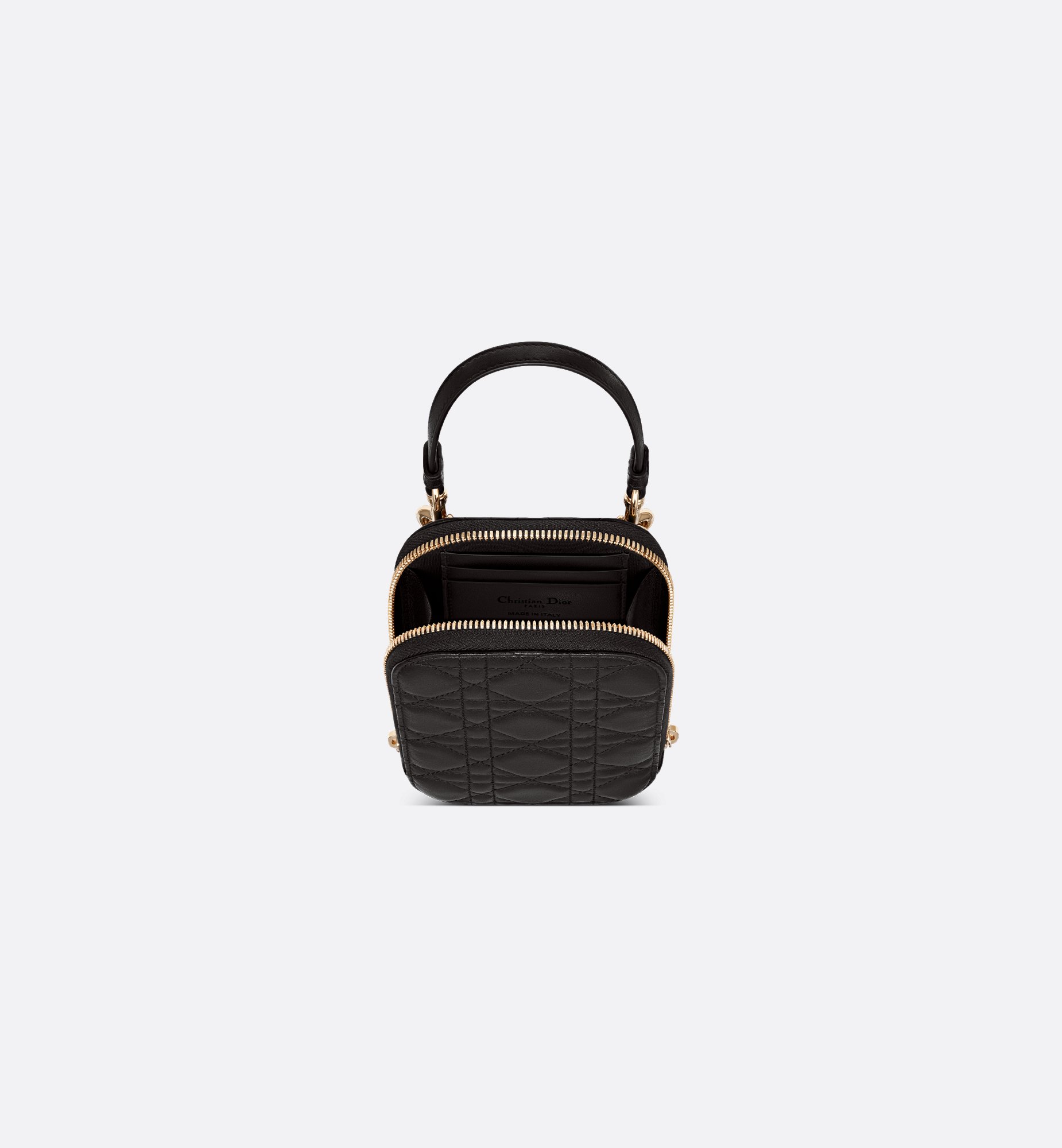 Lady Dior Call'in Dior Phone Holder Black Cannage Lambskin Lady Dior Call'in Dior Phone Holder Black Cannage Lambskin