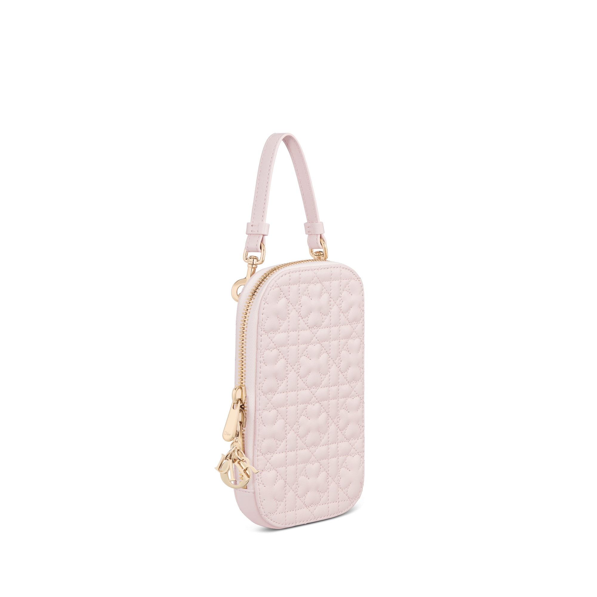 【日本限定】Lady Dior Call'in Dior フォンホルダー クローバー カナージュ ラムスキン E03